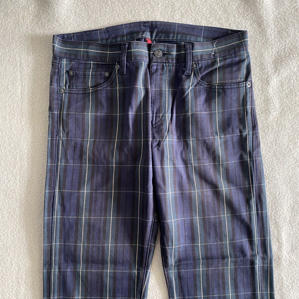 Japanese Brand × Uniqlo Uniqlo Checked Pants w32 Size US 32 / EU 48 - 2 Thumbnail