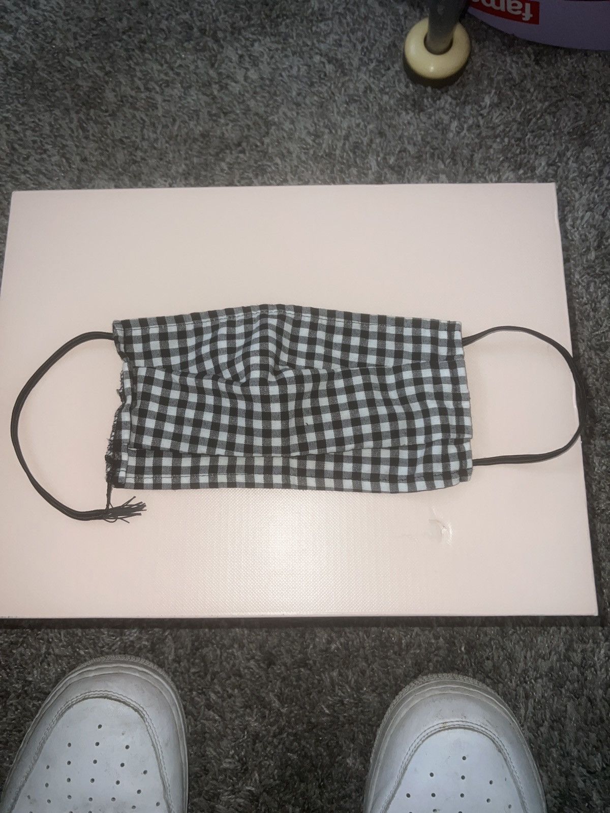 Hypebeast Plaid Face Mask Size ONE SIZE - 1 Thumbnail