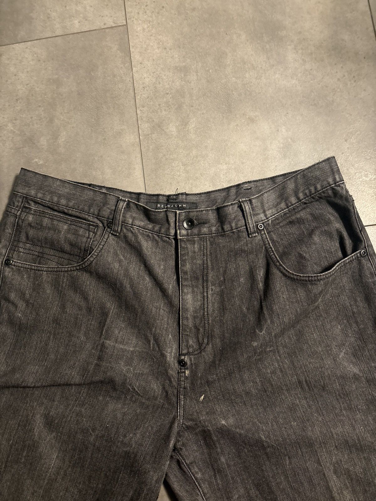 Sean John Vintage Sean John Baggy Black Jeans Size US 42 / EU 58 - 6 Thumbnail