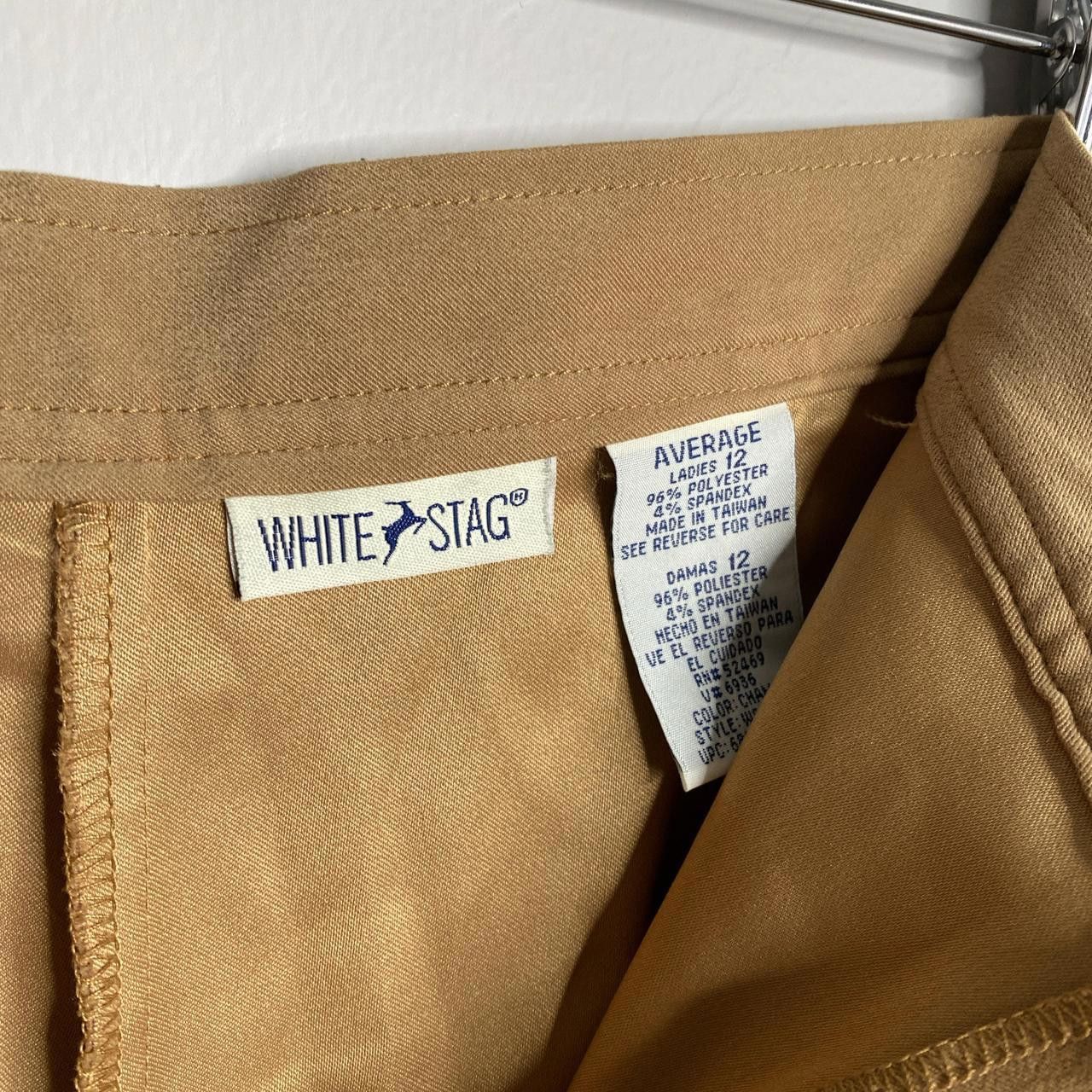 Vintage Y2K vintage white stag pants ladies size 12 Size 34" / US 12 / IT 48 - 5 Thumbnail