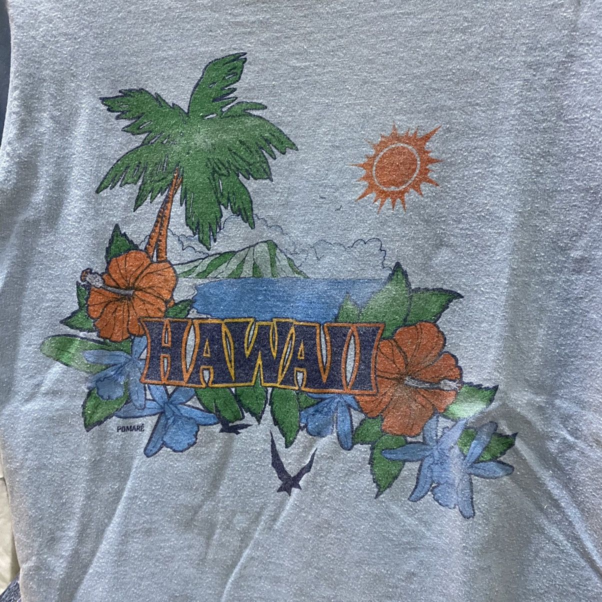 Vintage RARE Vintage 80s Hawaii Pomare T-Shirts Size US XS / EU 42 / 0 - 5 Thumbnail