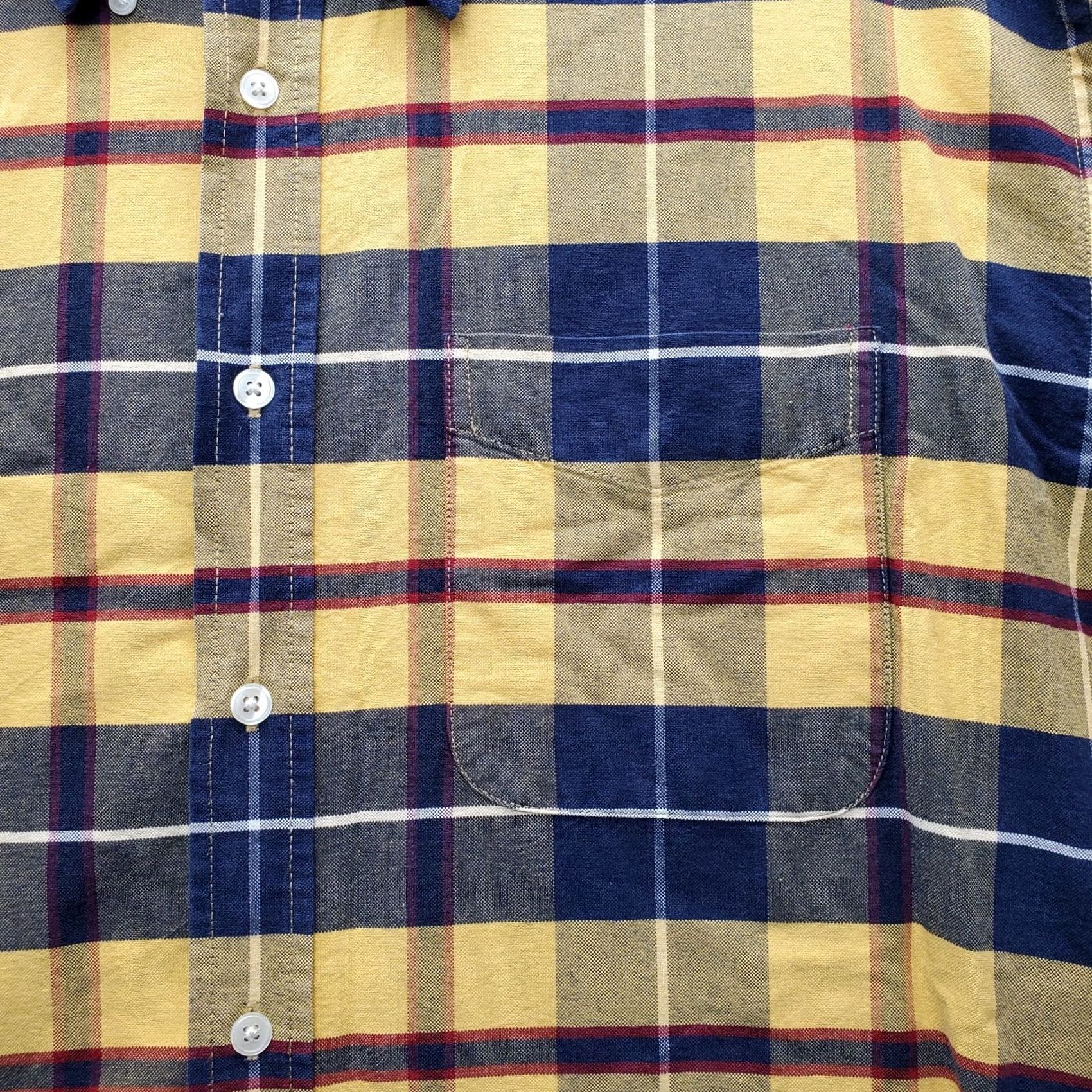 Vintage John Ashford Shirt Mens XL Multi Plaid Cotton Button-Up EUC Size US XL / EU 56 / 4 - 7 Thumbnail