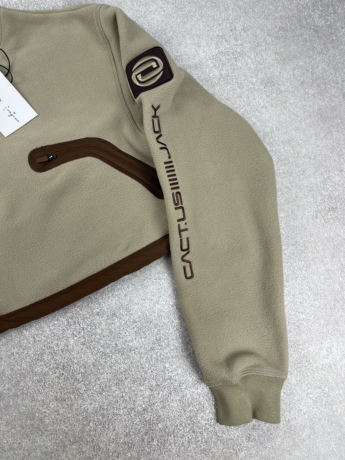 Nike × Travis Scott Nike x Travis Scott NRG Cactus Fleece Pullover Sweatshirt M Size M / US 6-8 / IT 42-44 - 2 Thumbnail