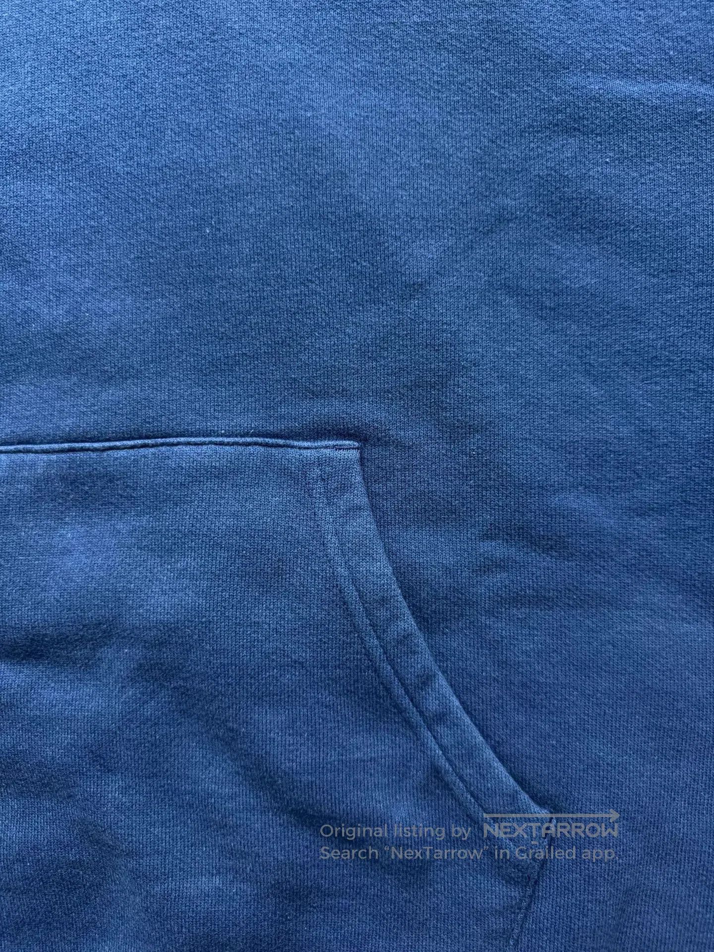 Visvim Blue Hoodie with Front Pocket . Size US M / EU 48-50 / 2 - 5 Thumbnail