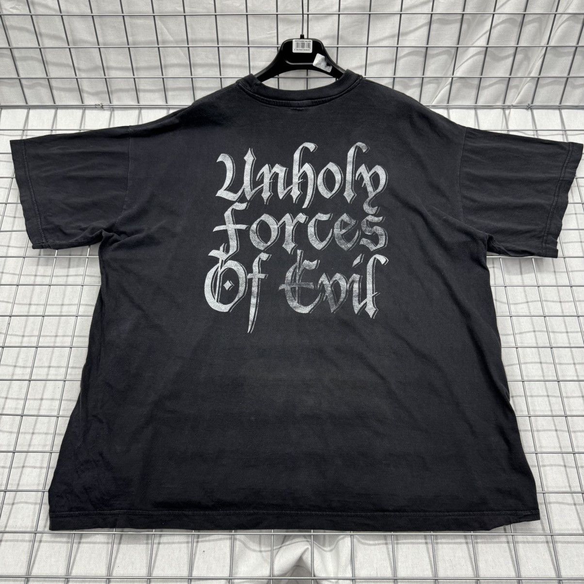 Vintage Vintage Immortal Unholy Forces of Evil 90s Washed Metal Tee Size US XL / EU 56 / 4 - 11 Thumbnail