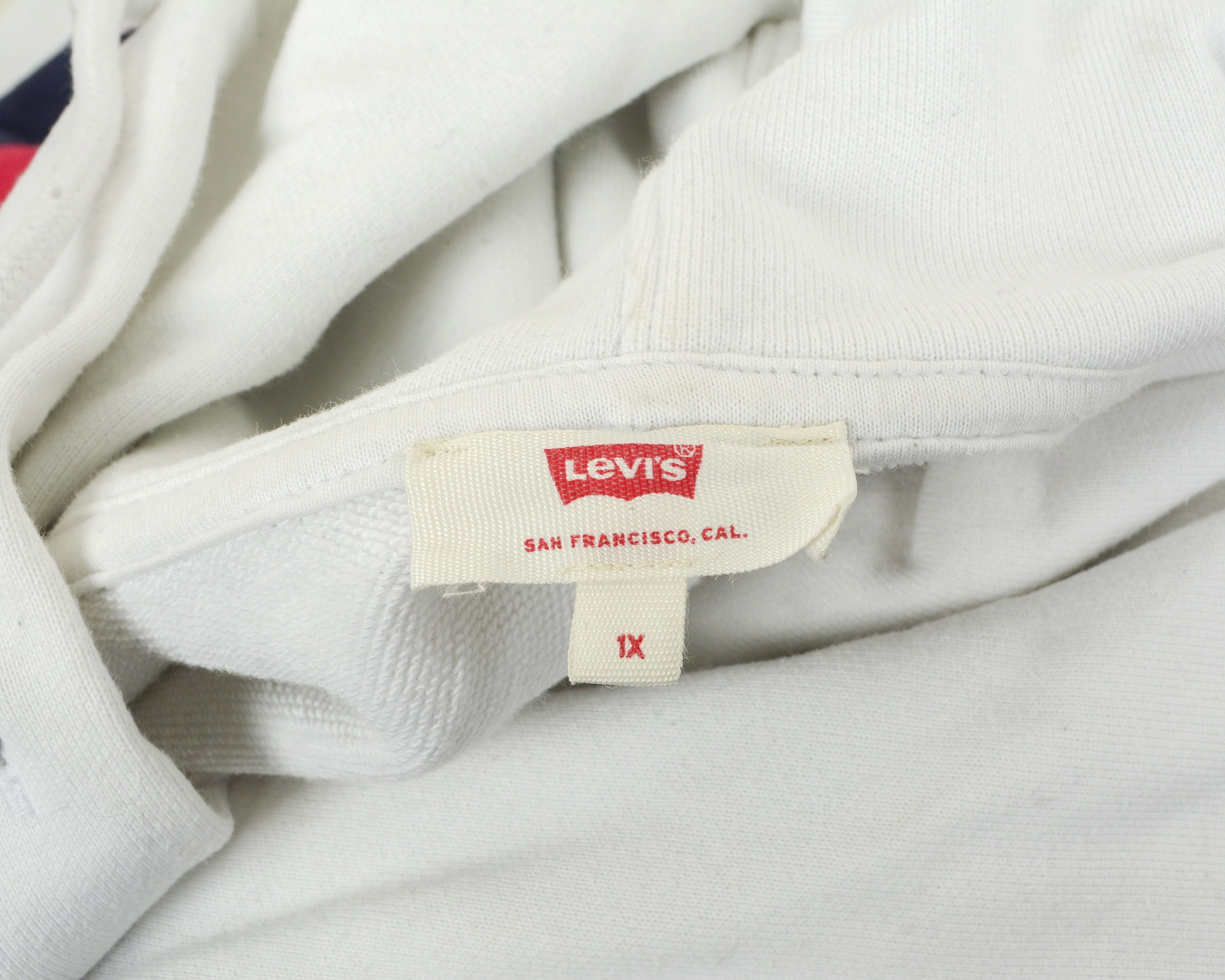 Levi's Women XL Jumper Hoodie Pullover Sweatshirt Hooded Cotton Size XL / US 12-14 / IT 48-50 - 4 Thumbnail