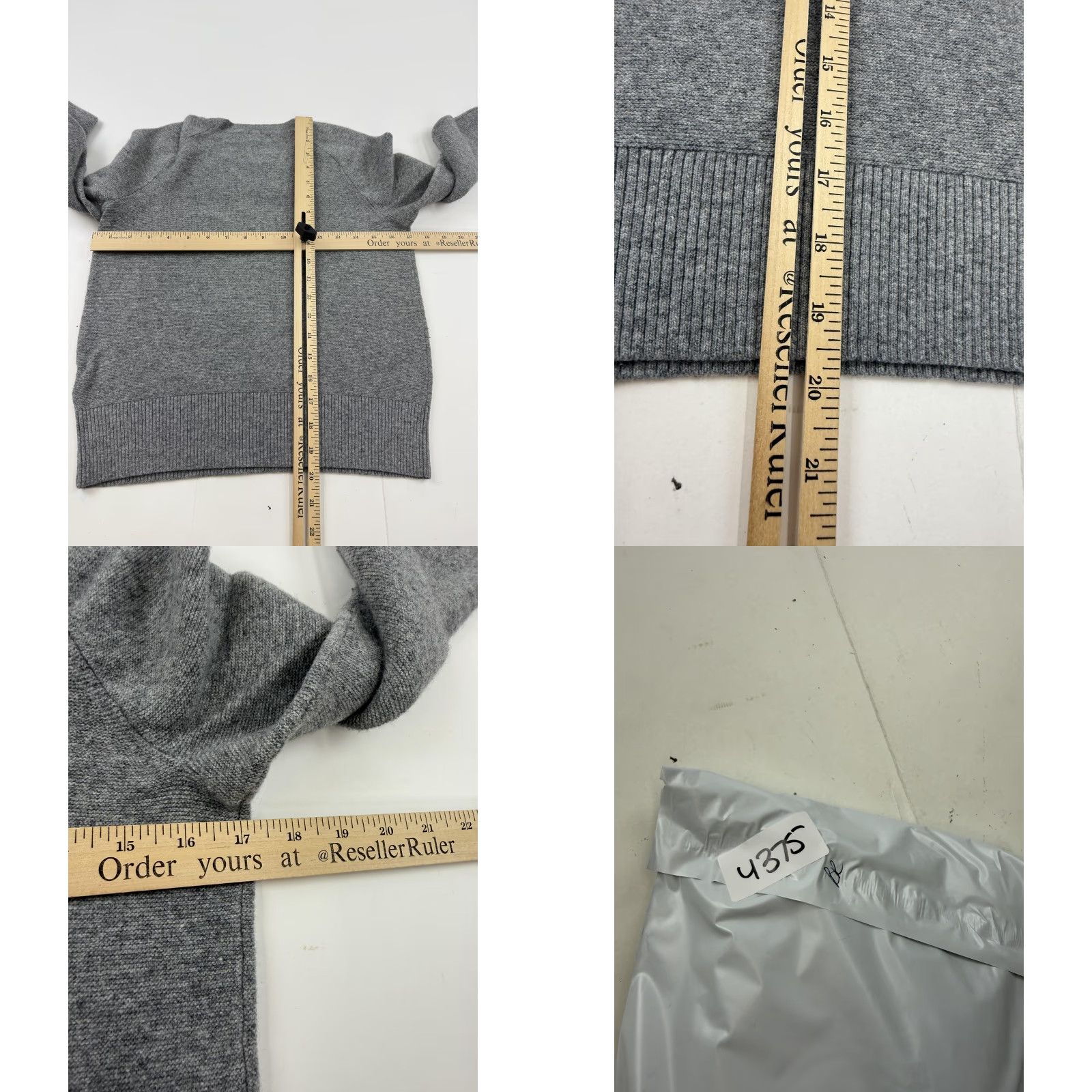 Banana Republic Banana Republic Sweater Womens Small Gray Italian Merino Wool Knit Pullover Size S / US 4 / IT 40 - 8 Thumbnail