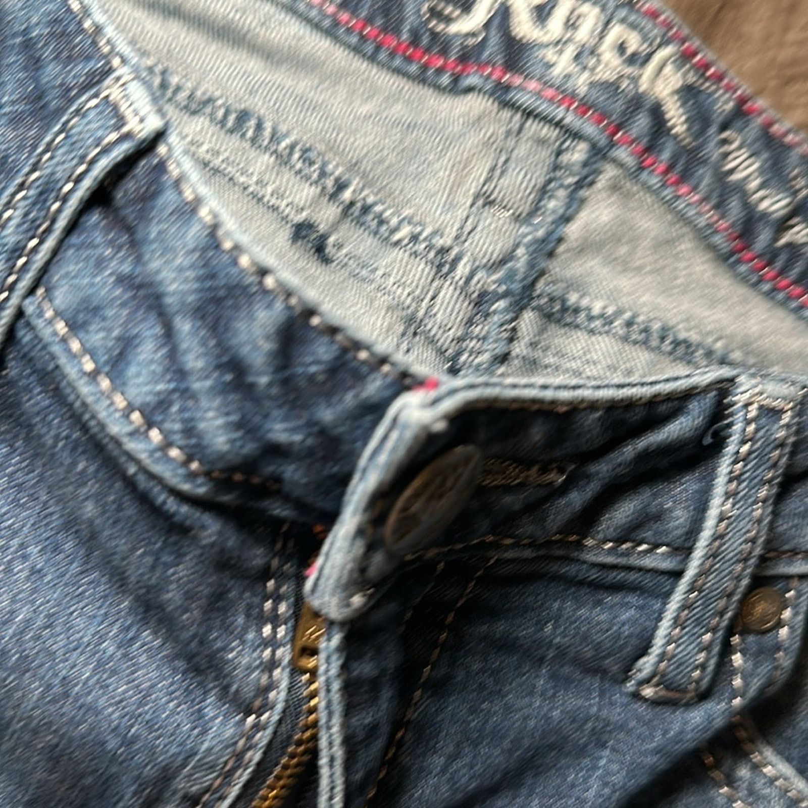 Wrangler Rock 47 Wrangler Low Rise Boot Cut Jeans - 5/6x32 Size 28" / US 6 / IT 42 - 7 Thumbnail