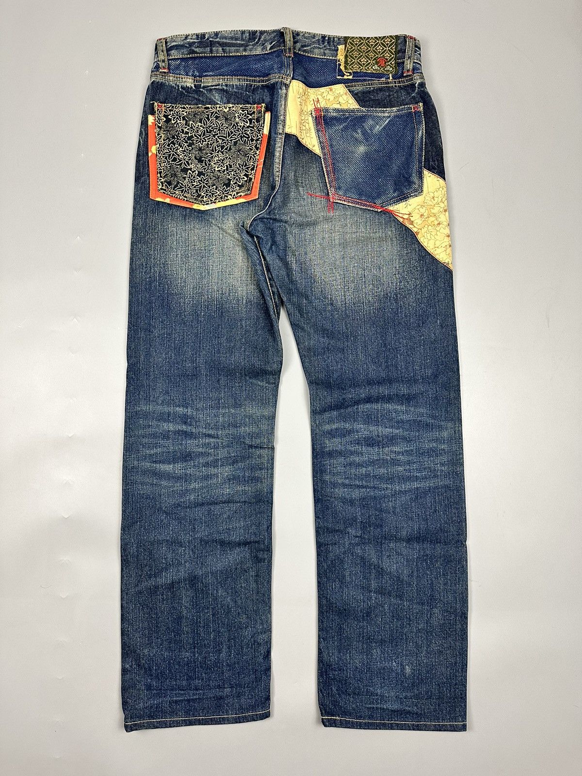 Eternal Vintage Eternal Sashiko Boro Japanese Arts Denim Size US 33 - 2 Thumbnail