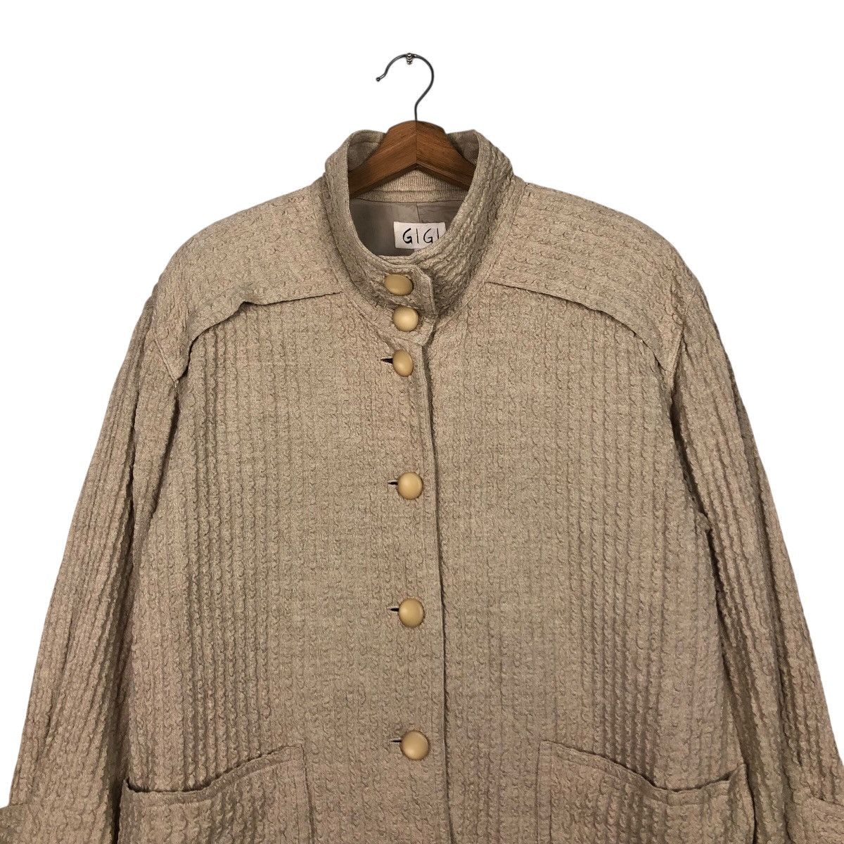 Issey Miyake GIGI Vintage Avant-Garde Textured Coat Japan Domestic Market Size US M / EU 48-50 / 2 - 4 Thumbnail