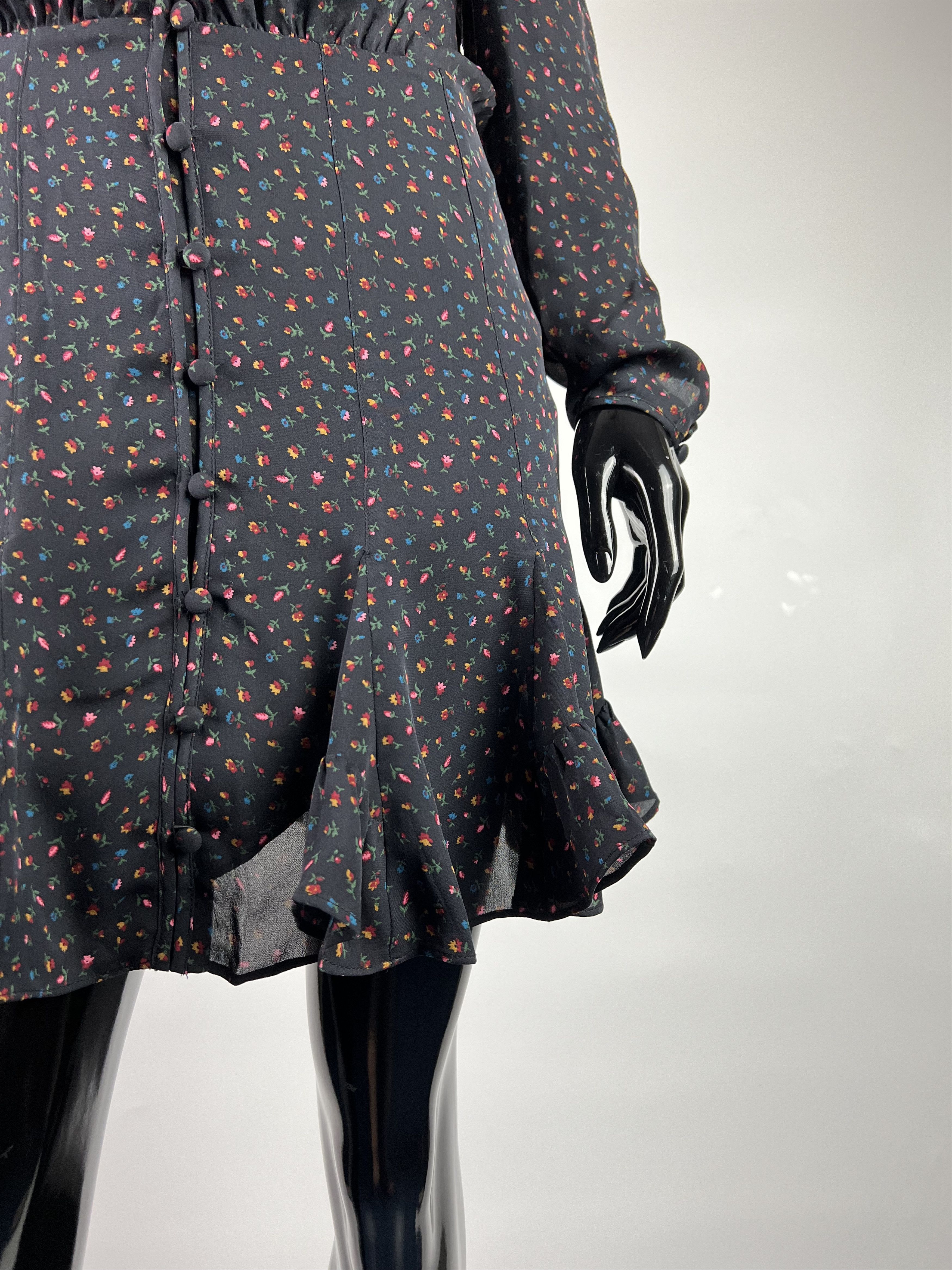 SikSilk × Veronica Beard Veronica Beard Silk Dress Floral Print Size 0(XS) Size XS / US 0-2 / IT 36-38 - 5 Thumbnail