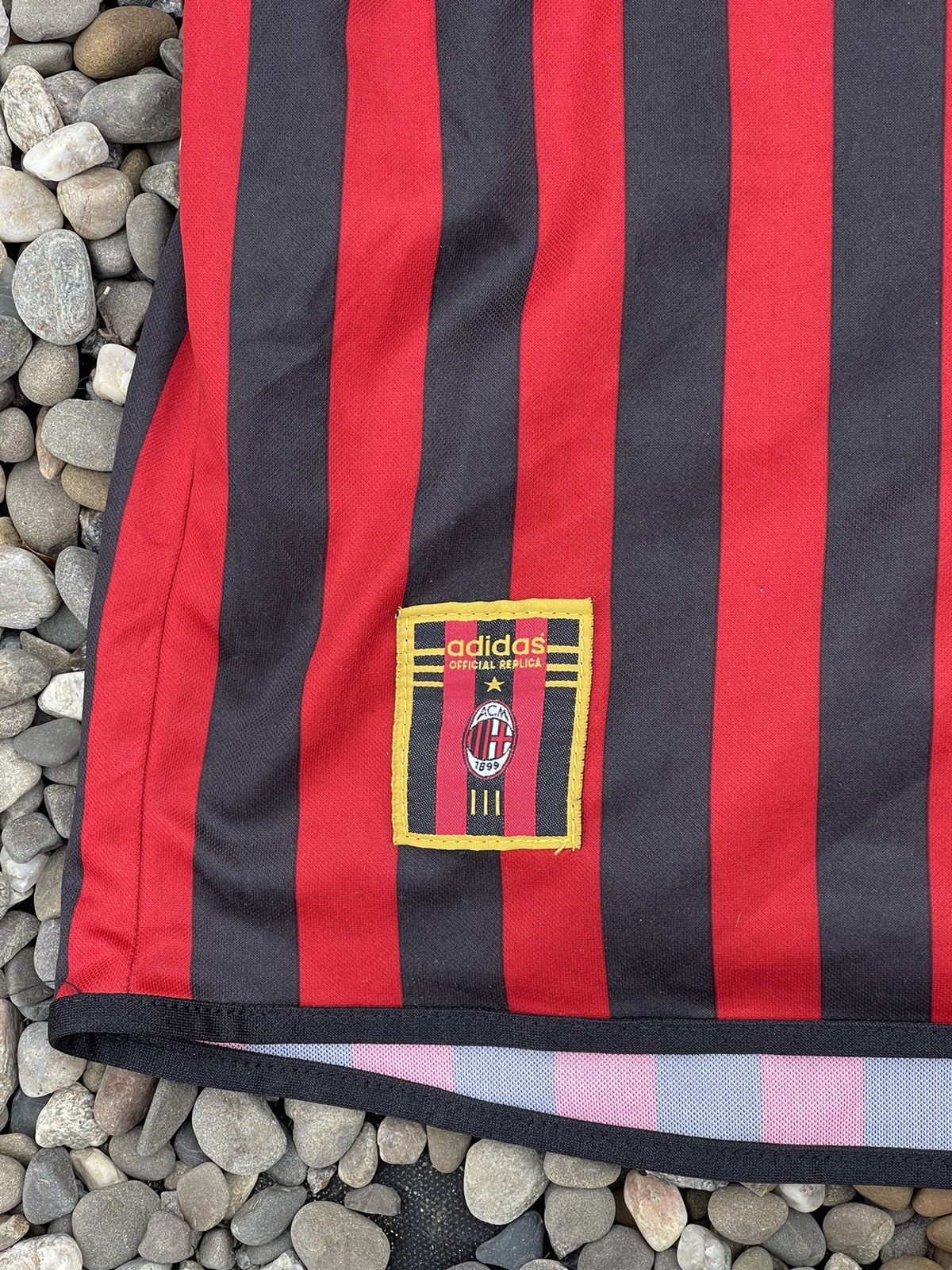 Adidas × Vintage 1999/2000 Adidas Milan #7 Shevchenko vintage soccer jersey Size US XL / EU 56 / 4 - 6 Thumbnail