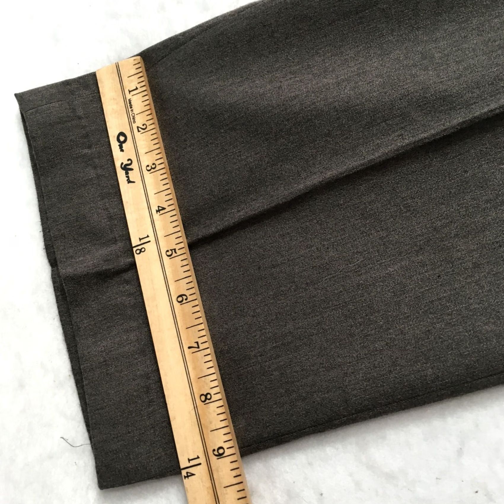 Vintage Louis Raphael Mens Pants 34 X 30 Gray Comfort Wedding Dress Slacks Size US 34 / EU 50 - 4 Thumbnail