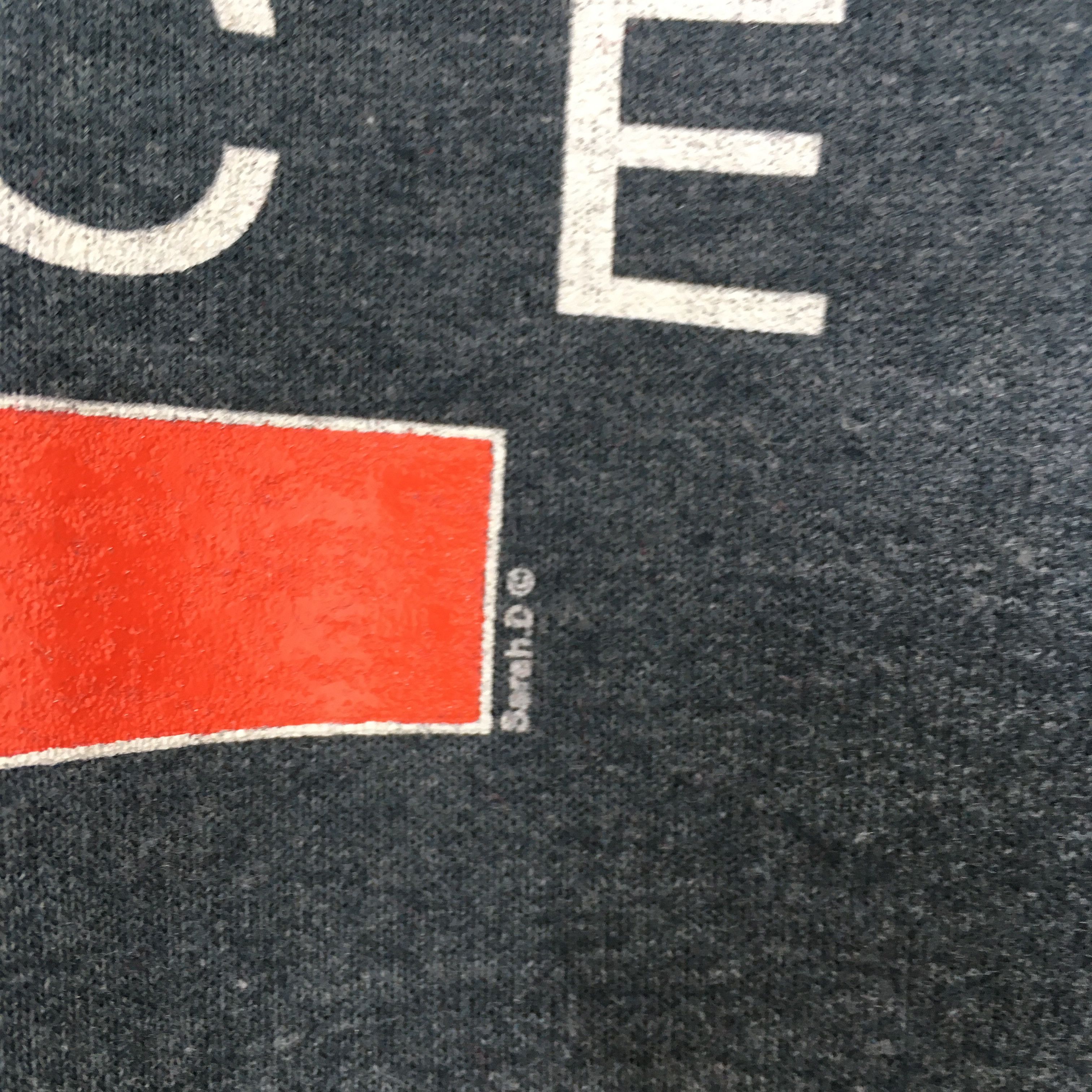 Gildan Vintage Y2K Paris France Gray Sweatshirts Medium Size US M / EU 48-50 / 2 - 5 Thumbnail