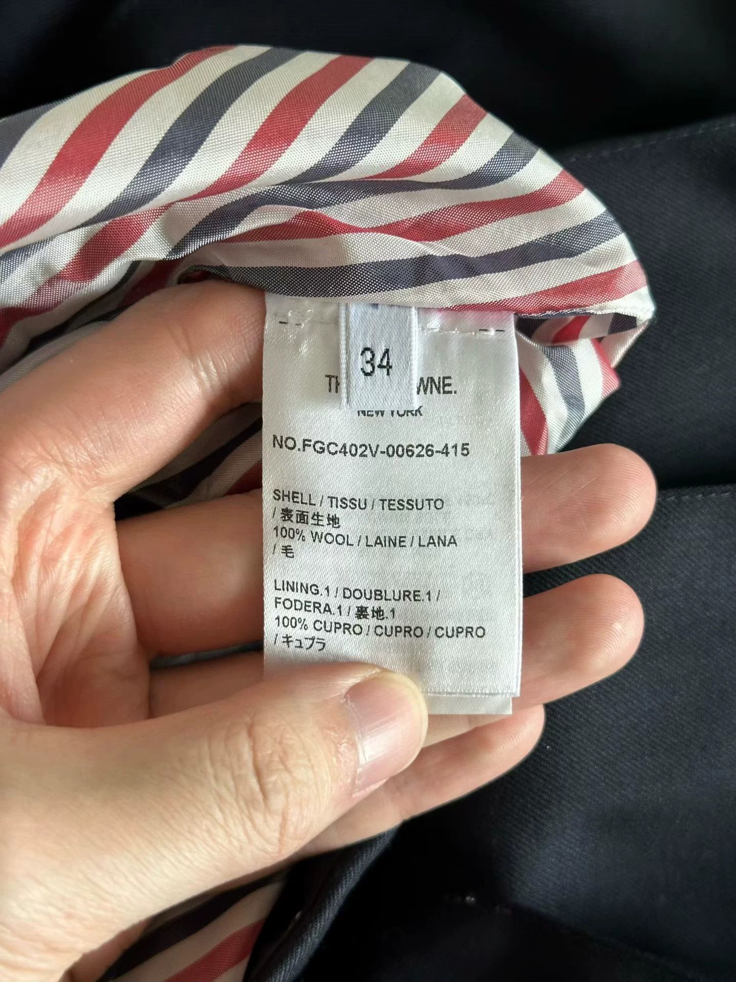 Thom Browne Thom Browne Blue Pleated Skirt 34 Size 25" / US 0 / IT 36 - 4 Thumbnail