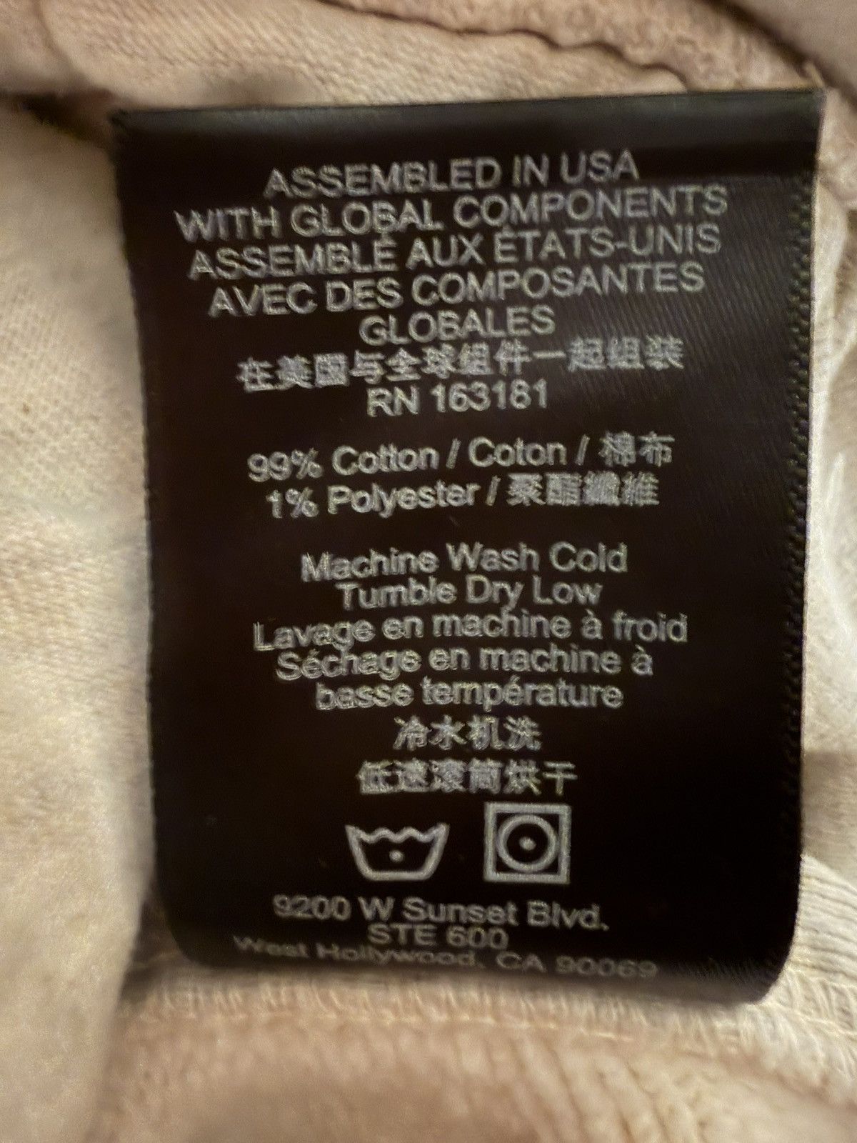 Rhude RHUDE beige crewneck Size M Size US M / EU 48-50 / 2 - 5 Thumbnail