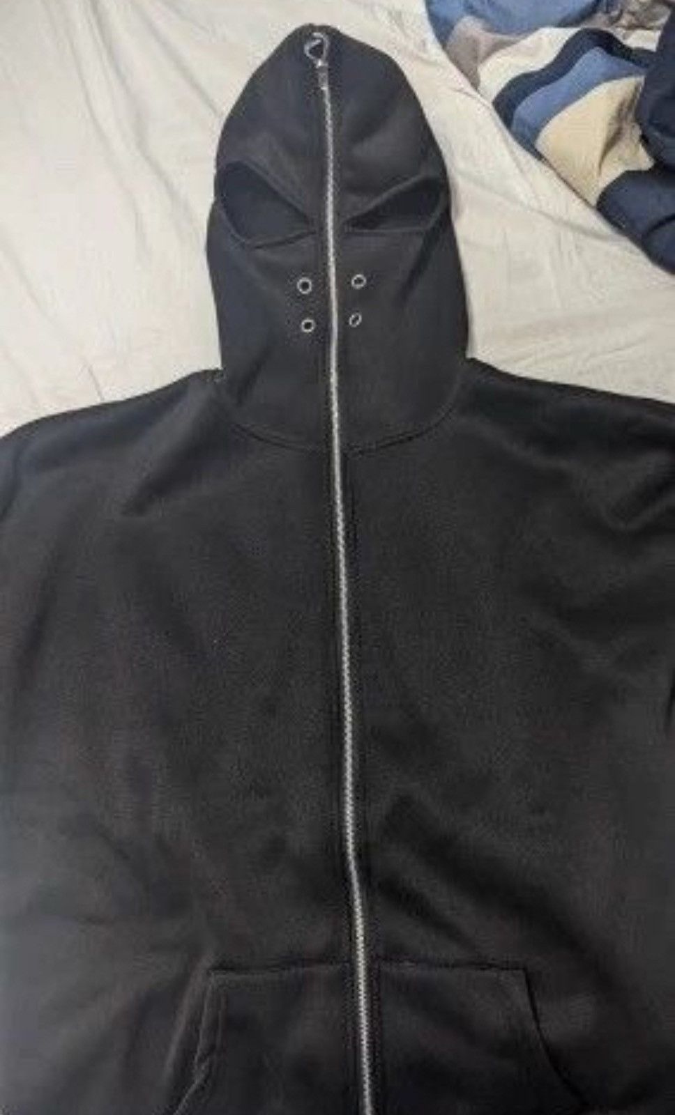 Japanese Brand Oversize Style Zip Up Mask Hoodie Size US M / EU 48-50 / 2 - 6 Thumbnail