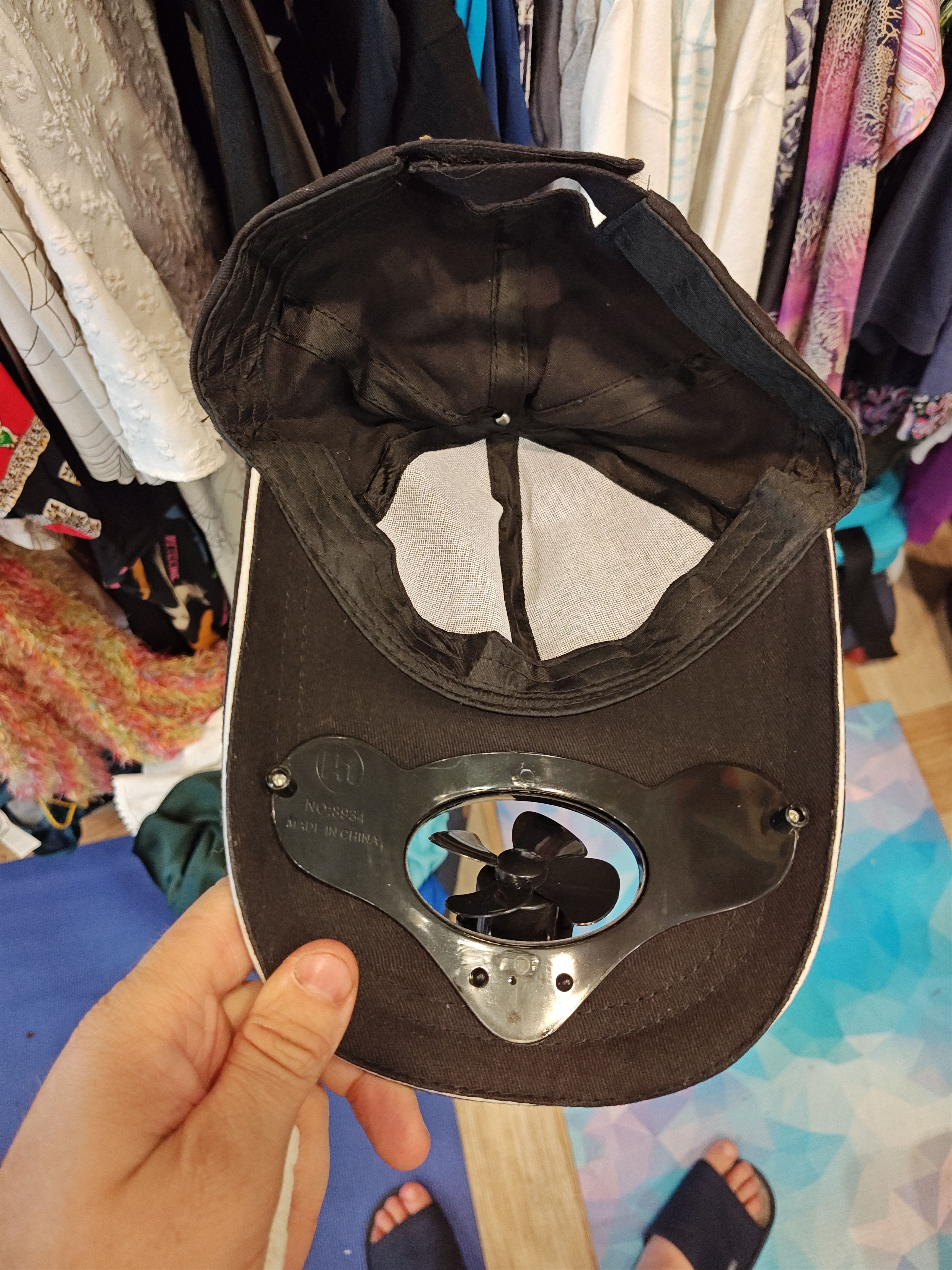 Other Solar powered brim fan ball cap hat Size ONE SIZE - 2 Thumbnail