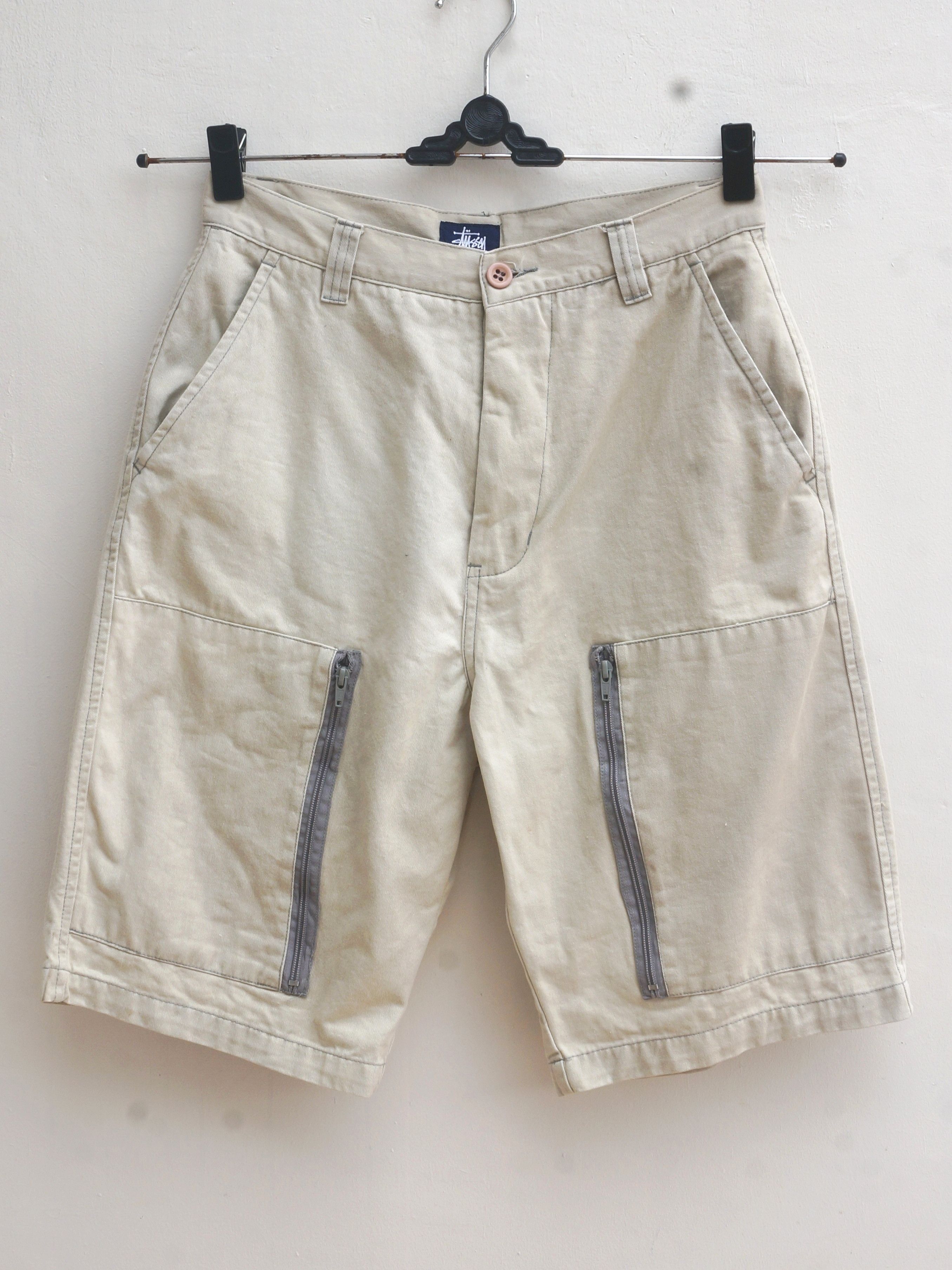 Stussy Faded Front Pockets Cargo Shorts