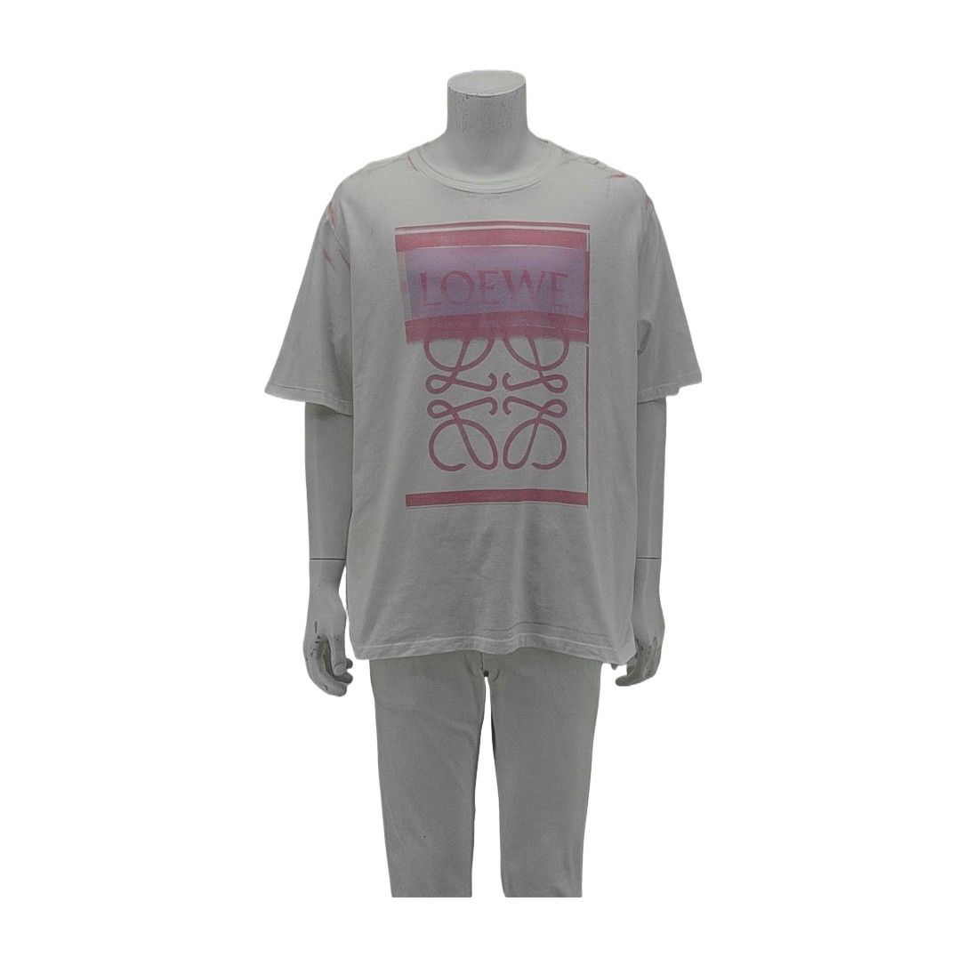 Loewe Loewe Pink Anagram Graphic T-Shirt XL Size US XL / EU 56 / 4 - 1 Thumbnail