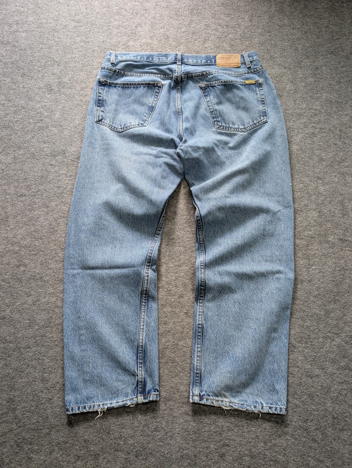 Levi's Levi’s Jeans Vintage 00s Y2K Signature Straight Fit 40x30 Size US 40 / EU 56 - 9 Thumbnail