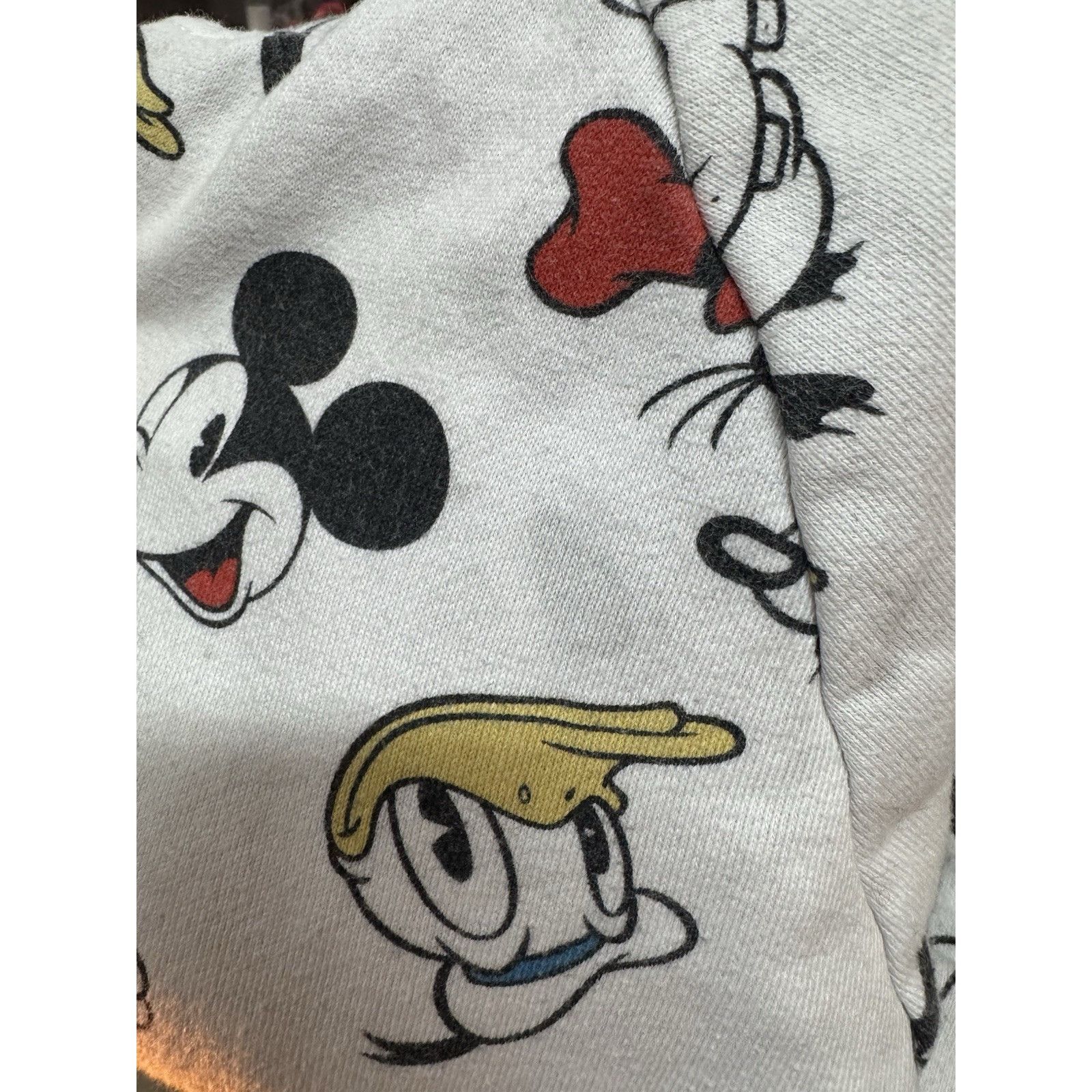 Disney Official Disney Mickey & Friends Full Zip Up Hoodie White Sm Size S / US 4 / IT 40 - 6 Thumbnail