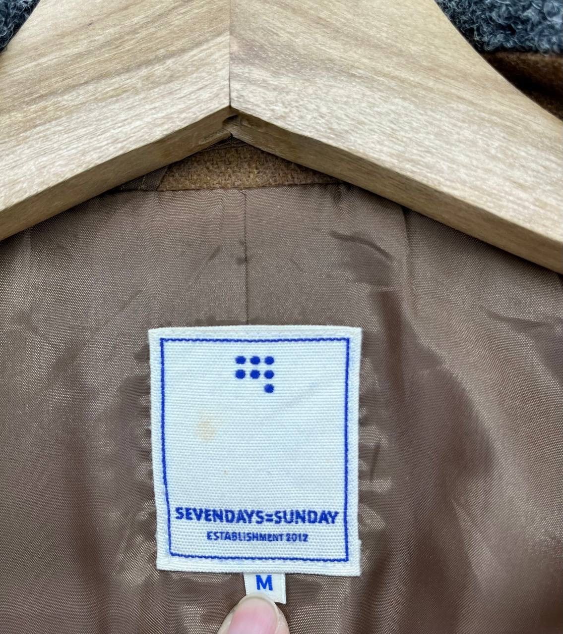 Harris Tweed Vintage Harris Tweed Sevendays Rare Wool Jacket Size M / US 6-8 / IT 42-44 - 6 Thumbnail