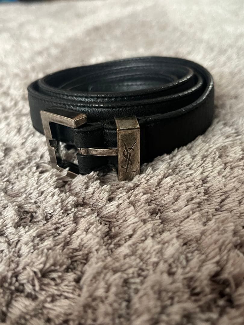 Saint Laurent Paris SLP Narrow Belt Size ONE SIZE - 1 Thumbnail
