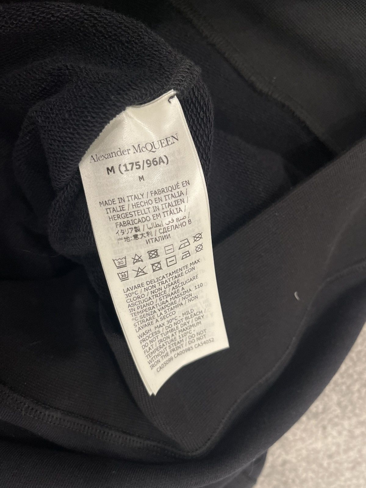 Alexander McQueen Alexander McQueen Grafitti Logo Popover Hoody Size US M / EU 48-50 / 2 - 7 Thumbnail