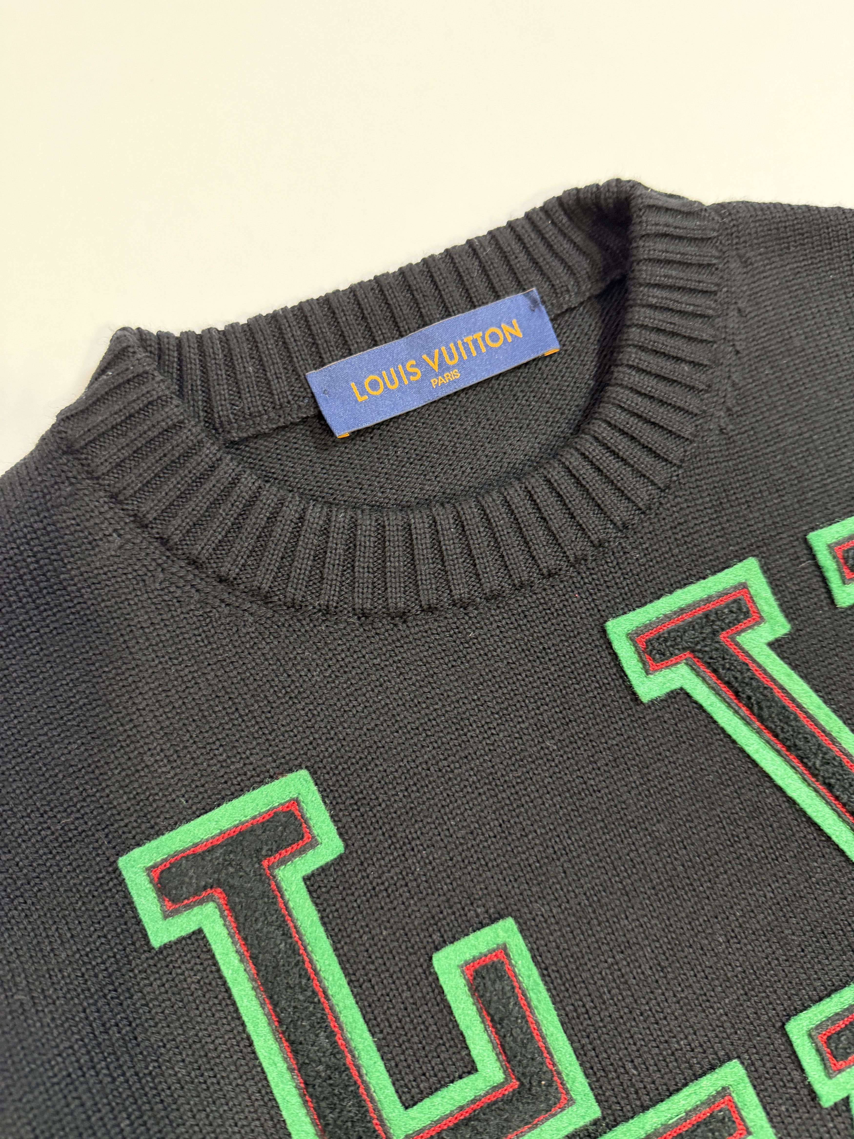 Louis Vuitton Louis Vuitton Virgil Sport Team Crewneck Size US L / EU 52-54 / 3 - 4 Thumbnail