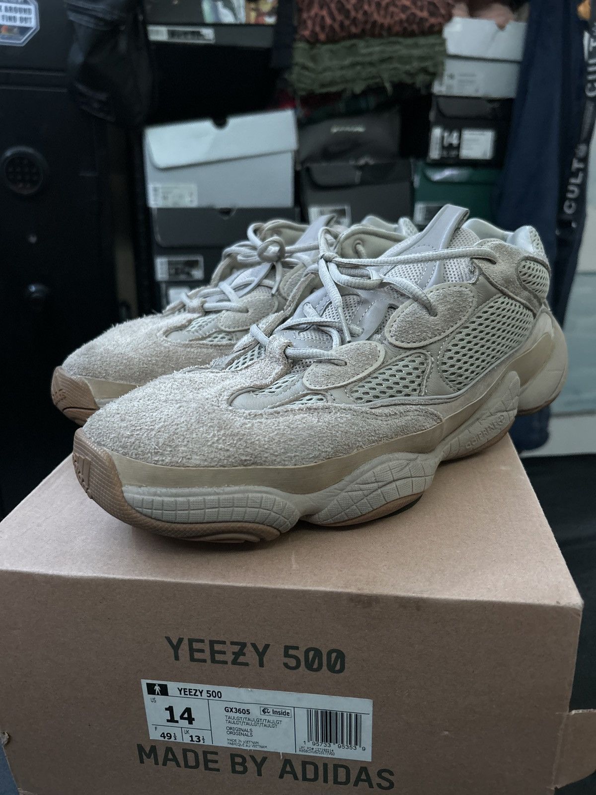 Yeezy 500 taupe light