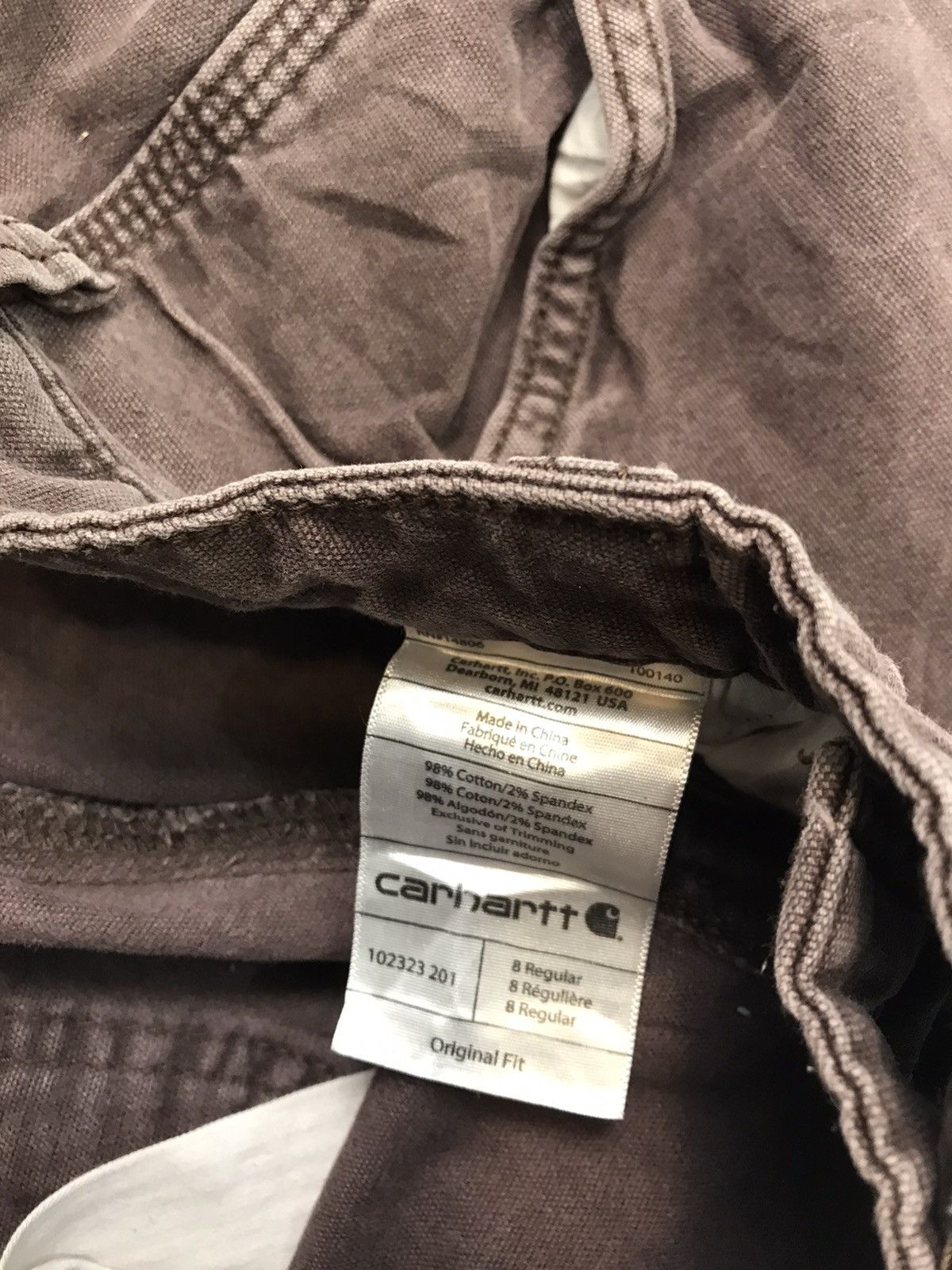 Carhartt × Vintage Vintage Carhartt b136 BRN double knee denim Size US 30 / EU 46 - 8 Thumbnail