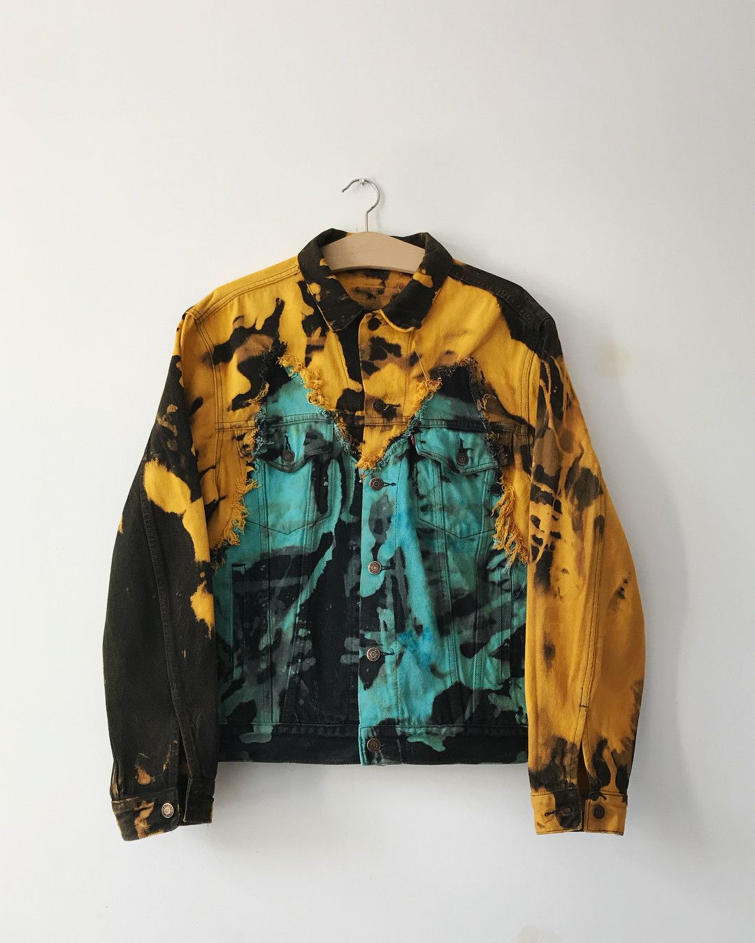 Levi's Vintage Clothing HANDMADE DENIM JACKET JEANS JACKET Size US L / EU 52-54 / 3 - 2 Thumbnail