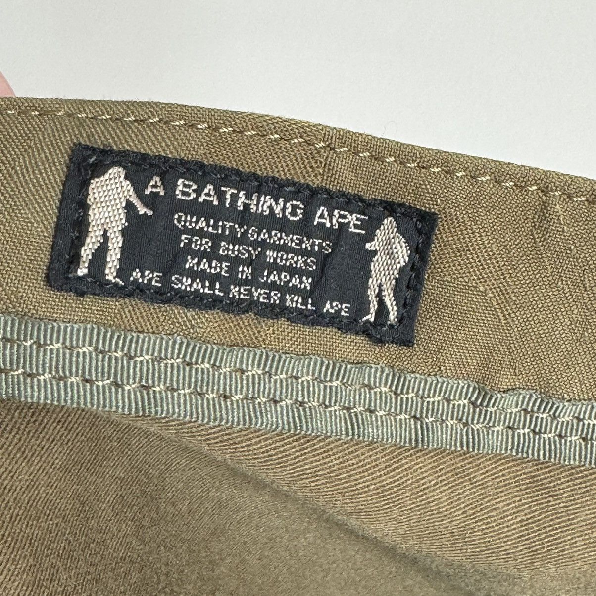 Bape OG Bape Tonal Gold Olive Camo Tote Bag Size ONE SIZE - 5 Thumbnail