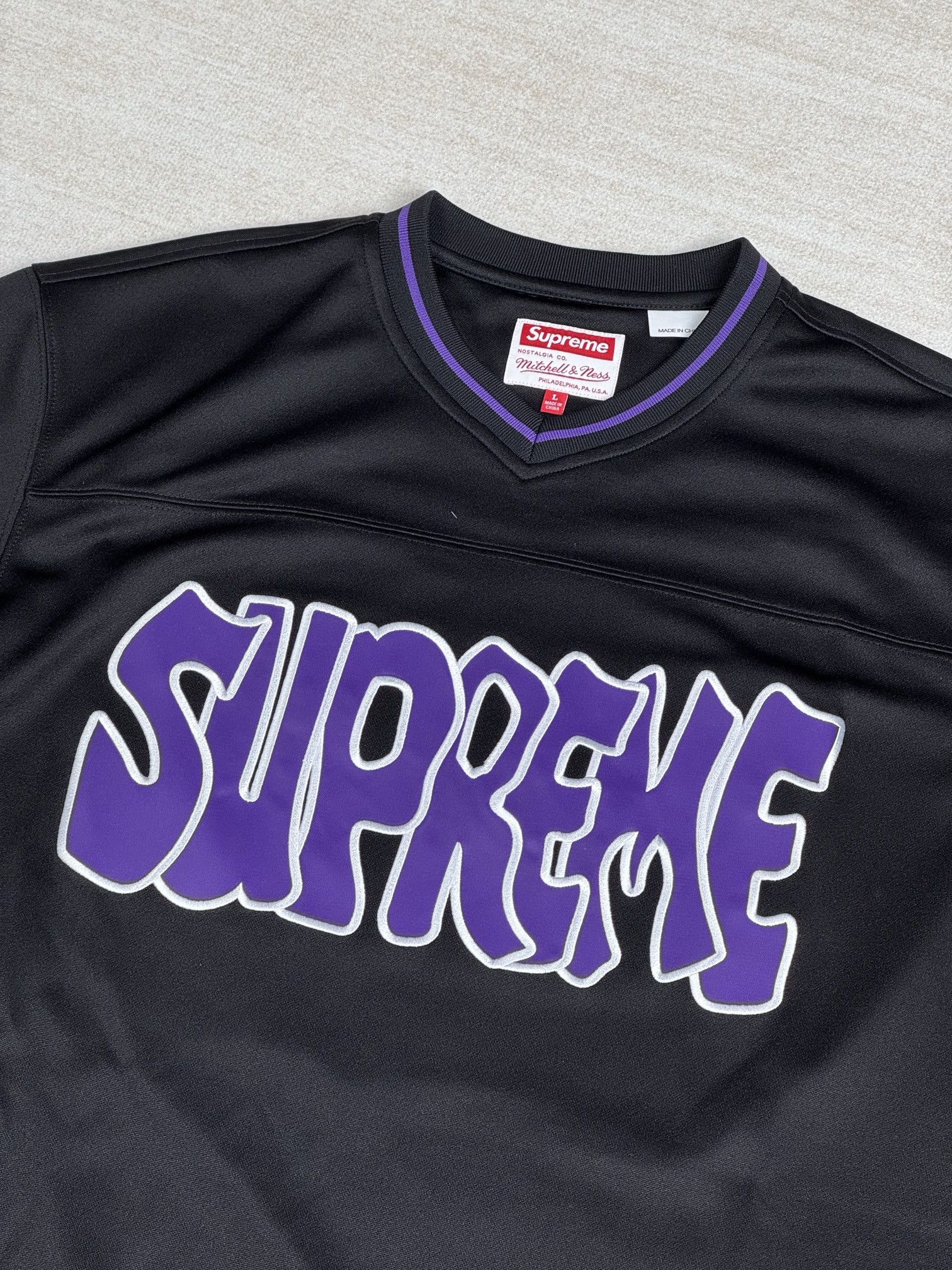 Supreme Supreme Mitchell & Ness Football Jersey Size US L / EU 52-54 / 3 - 2 Thumbnail