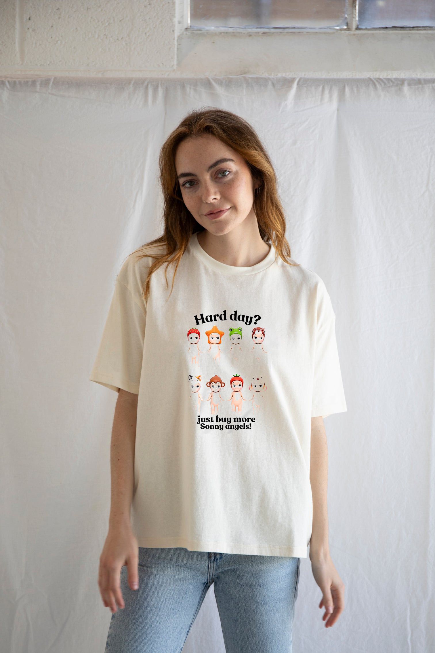 Designer × Vintage Sonny Angel Tee — Cute Sonny Angel Graphic Tee Size S / US 4 / IT 40 - 2 Thumbnail