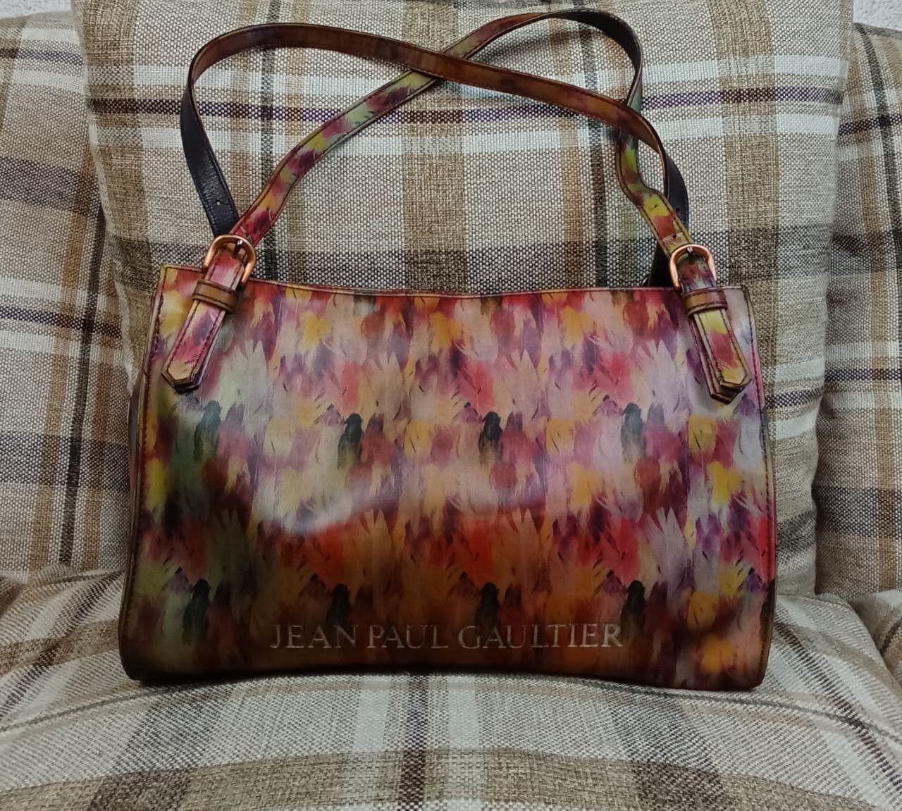 Jean Paul Gaultier Roses Embossed Shoulder Bag | Grailed