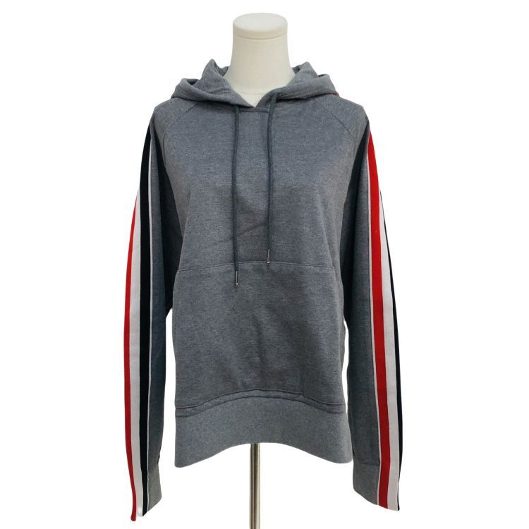 Thom Browne Thom Browne Stripe Sleeve Hoodie Size 1 Size US S / EU 44-46 / 1 - 1 Thumbnail