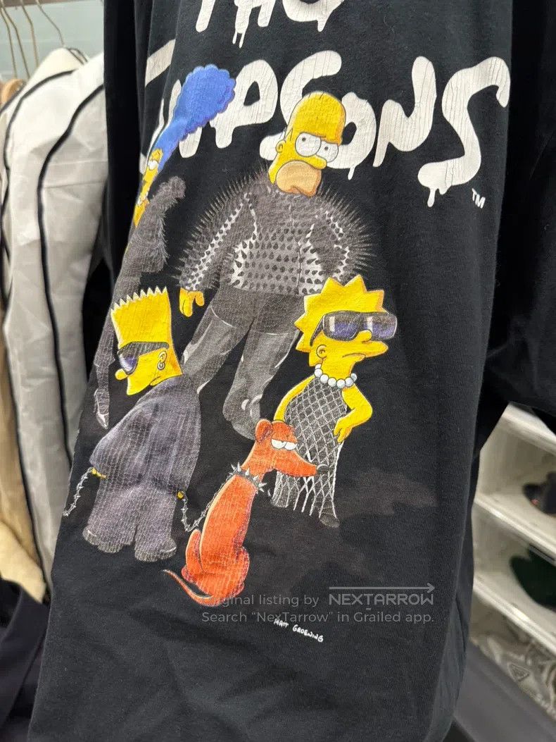 Balenciaga Balenciaga Cartoon Print Round Neck Short Sleeve Size US S / EU 44-46 / 1 - 4 Thumbnail