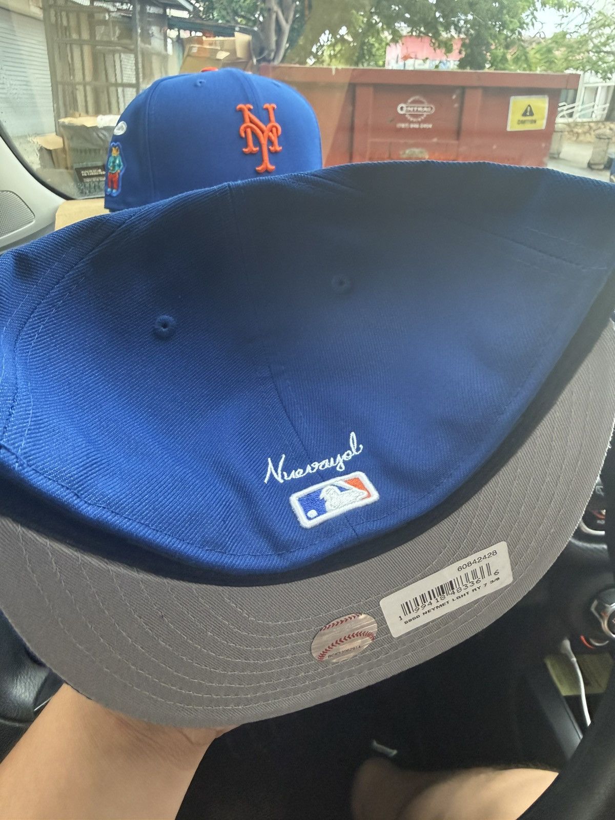 New Era Bad Bunny X New Era X MLB Nuevayol Mets Fitted Size 7 3/8 Size ONE SIZE - 3 Thumbnail