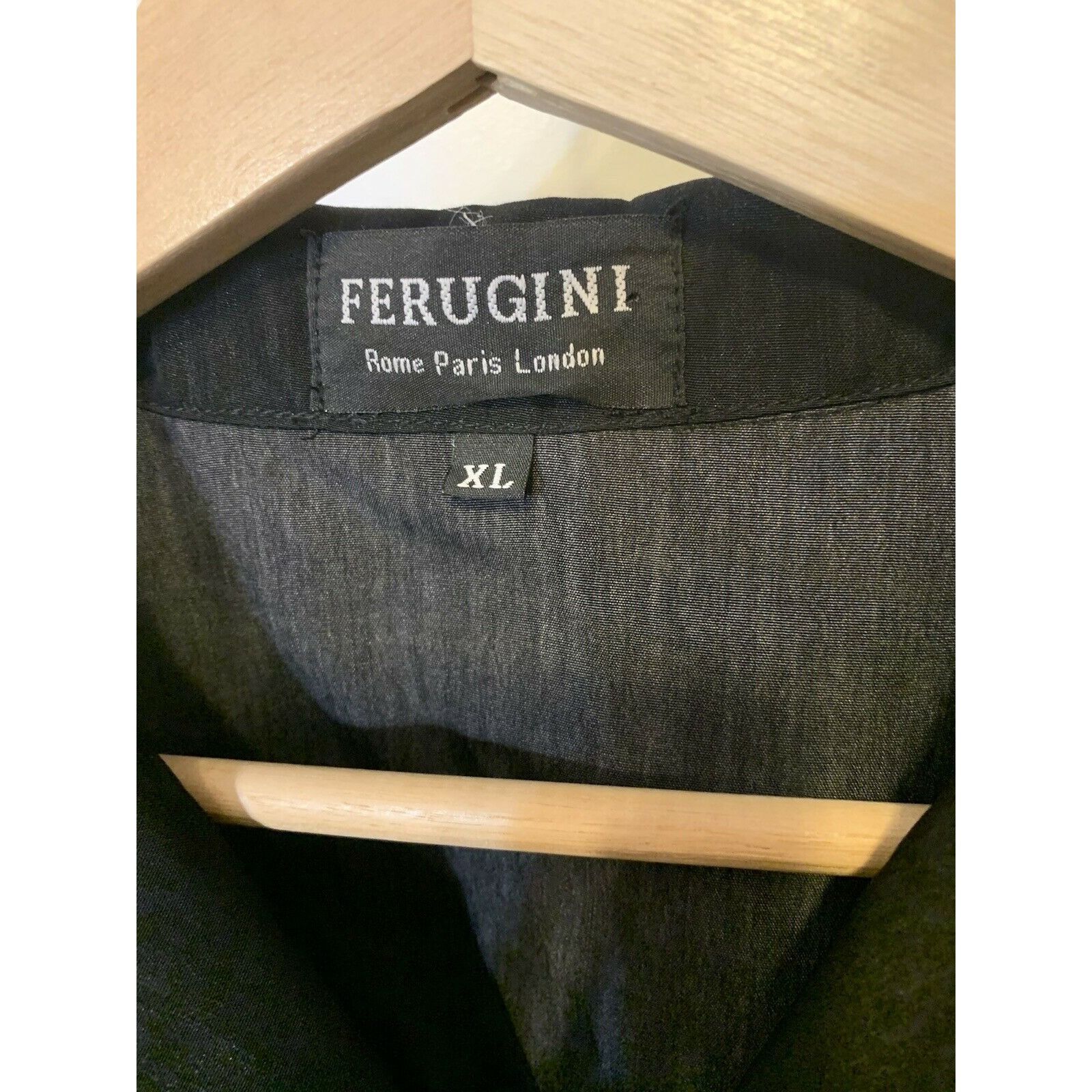 Other FERUGINI Rome Paris London Fire Flames Men’s Sz XL Button Sh Size US XL / EU 56 / 4 - 2 Thumbnail