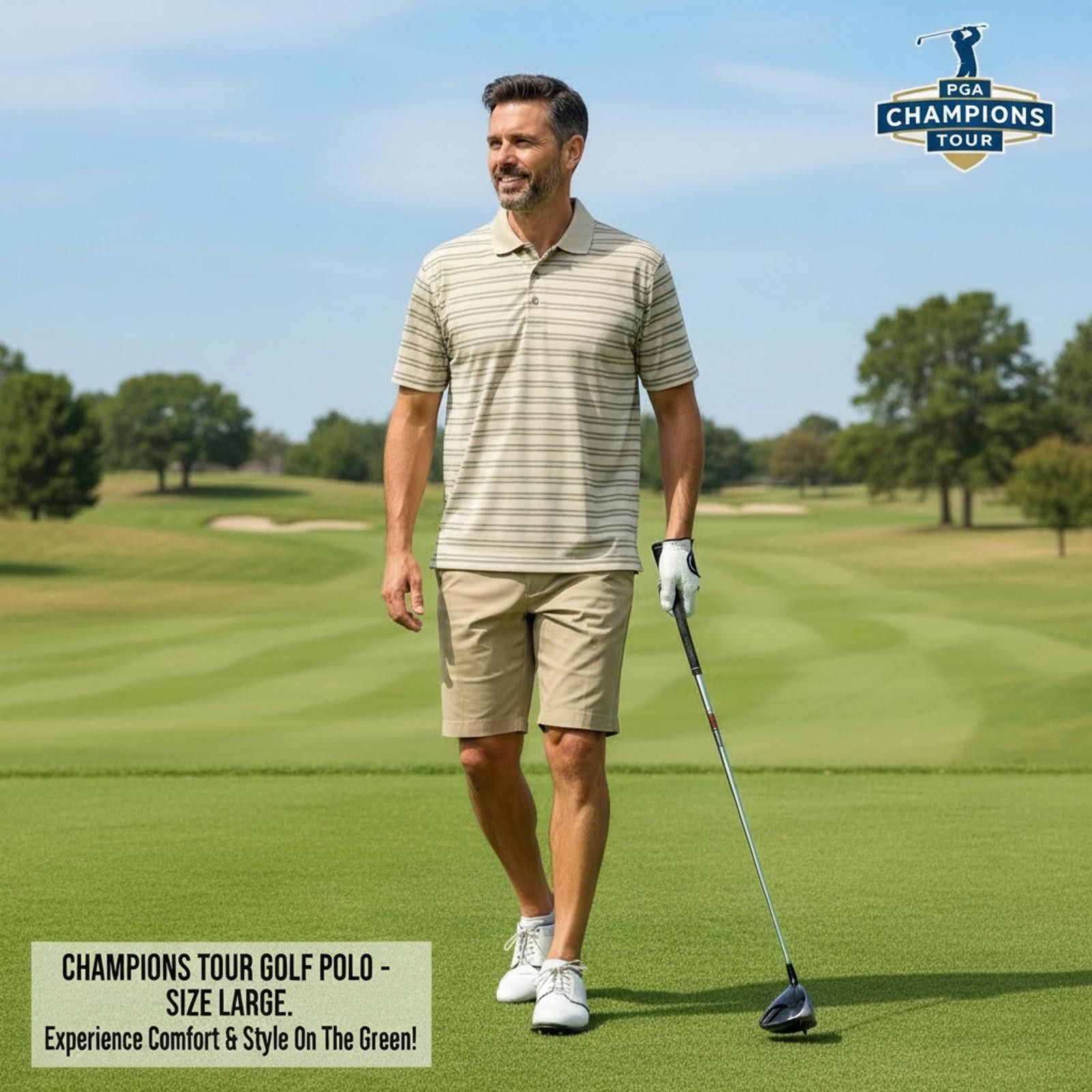 Other Champions Tour Golf Polo Shirt Size Large Size US L / EU 52-54 / 3 - 1 Thumbnail