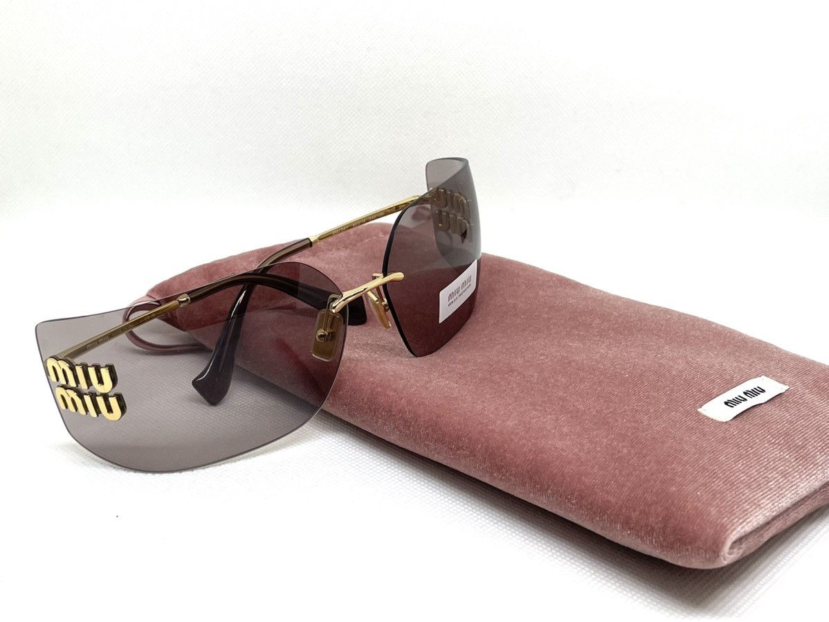 Miu Miu × Vintage NEW Miu Miu sunglasses SMU 54YS 5AK0/6I Size ONE SIZE - 5 Thumbnail
