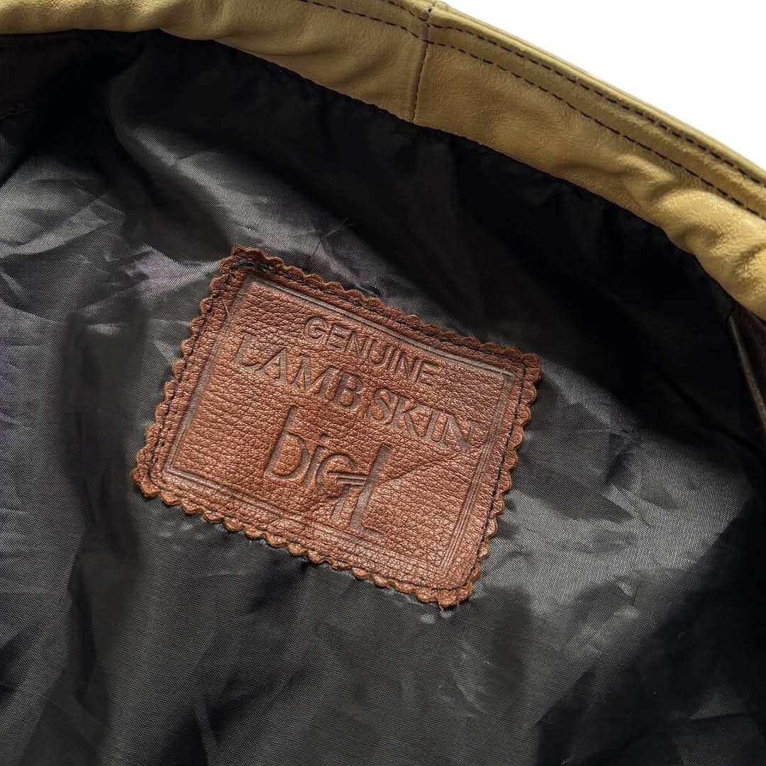 Genuine Leather × Vintage Vintage Biker Leather Jacket Size US M / EU 48-50 / 2 - 4 Thumbnail