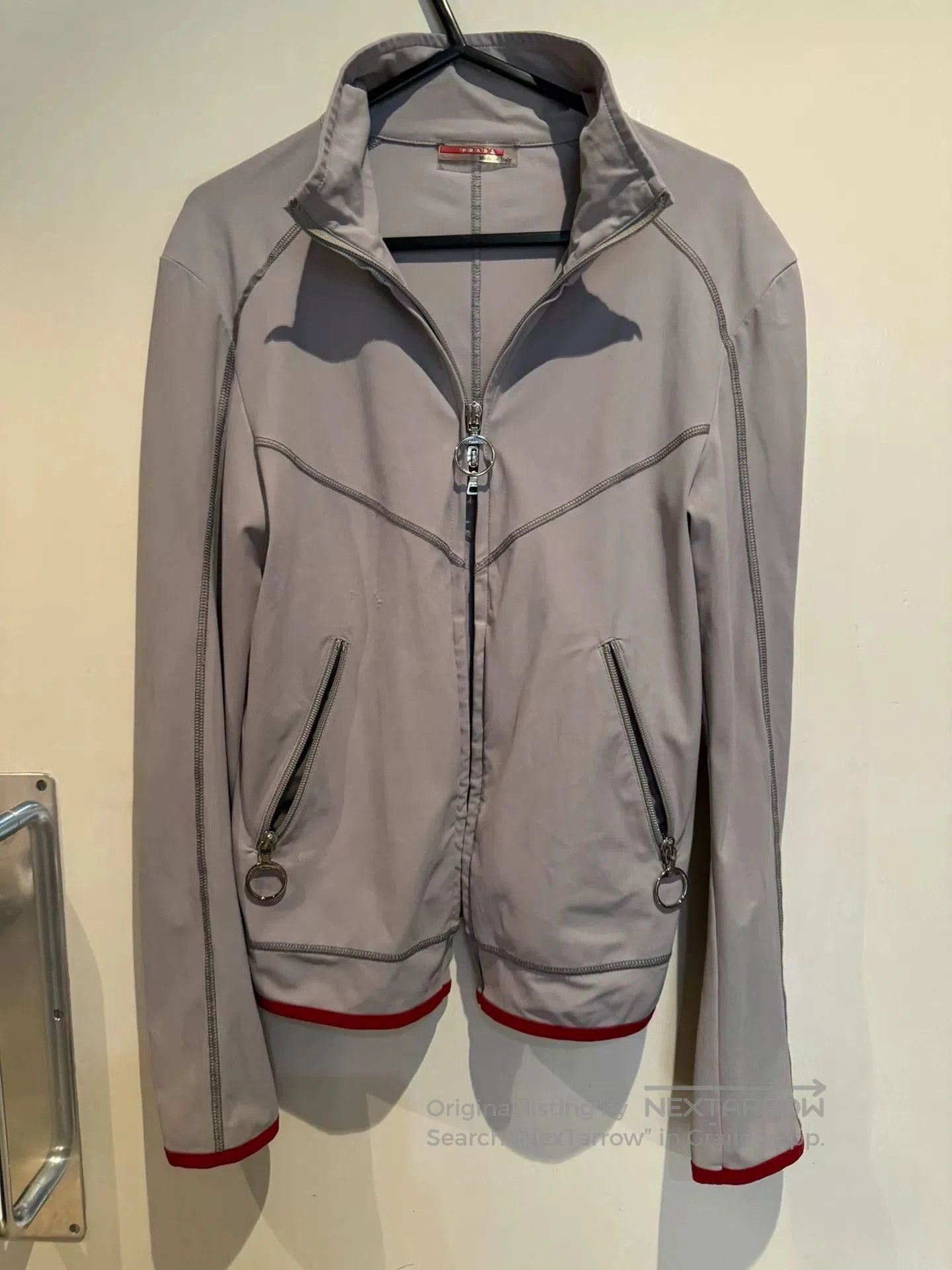 Prada prada sport short jacket with red details. Size US M / EU 48-50 / 2 - 1 Thumbnail