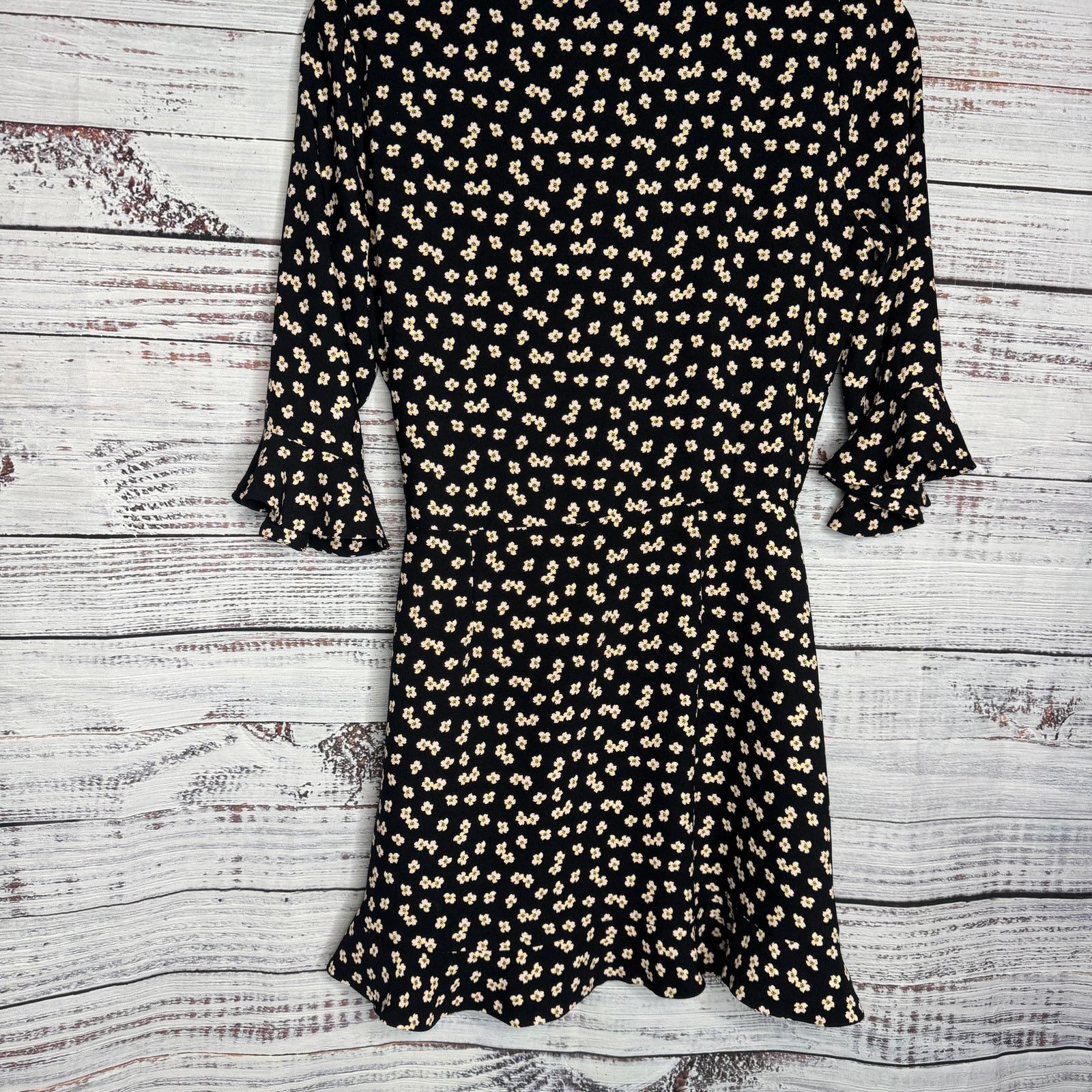 v neck dress black Black Textured Deep V Neck Sleeveless Mini Dress