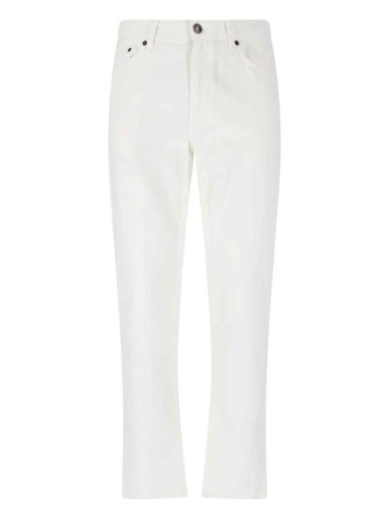 Ermenegildo Zegna ERMENEGILDO ZEGNA Men Denim Pants RUFIB9A9 CITY N00 White Size US 30 / EU 46 - 1 Thumbnail