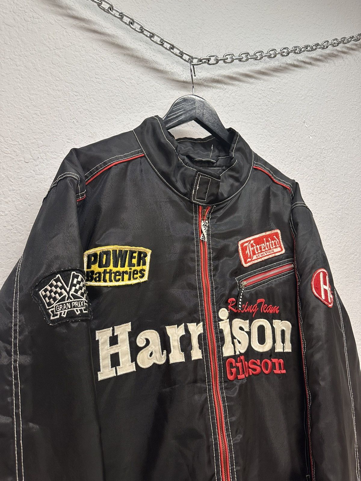 NASCAR Vintage Racing Jacket Harrison F1 Nascar Marlboro Y2k Rare Size US XXL / EU 58 / 5 - 7 Thumbnail