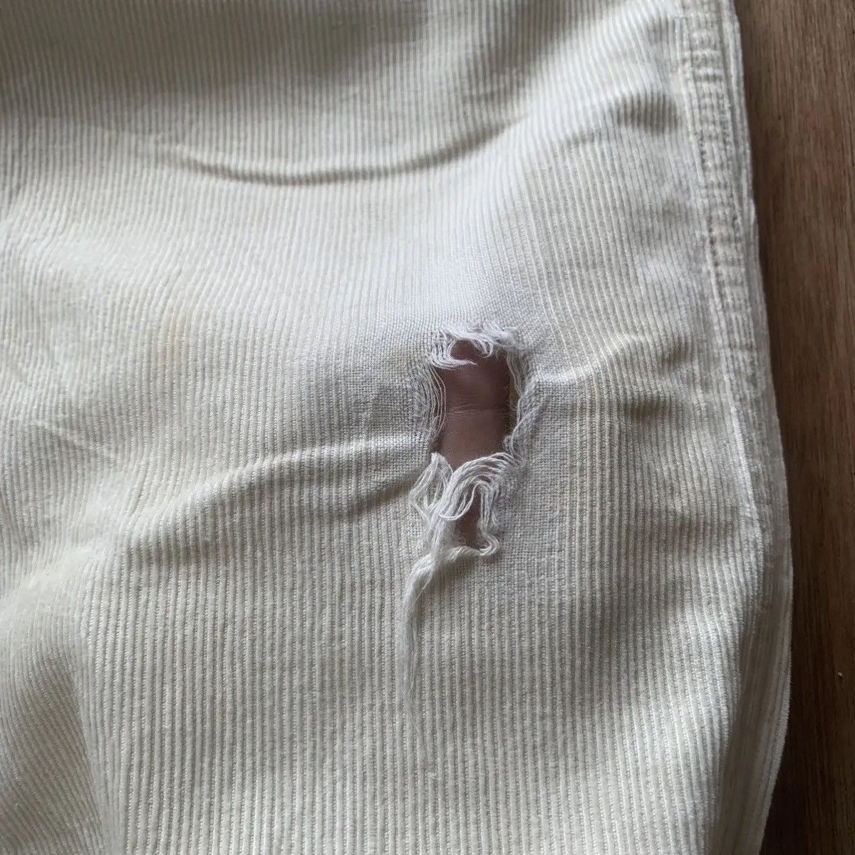 Edition Japan 5-POCKET JAPANESE VINTAGE TROUSERS CORDUROY RIPPED PANTS Size US 30 / EU 46 - 7 Thumbnail