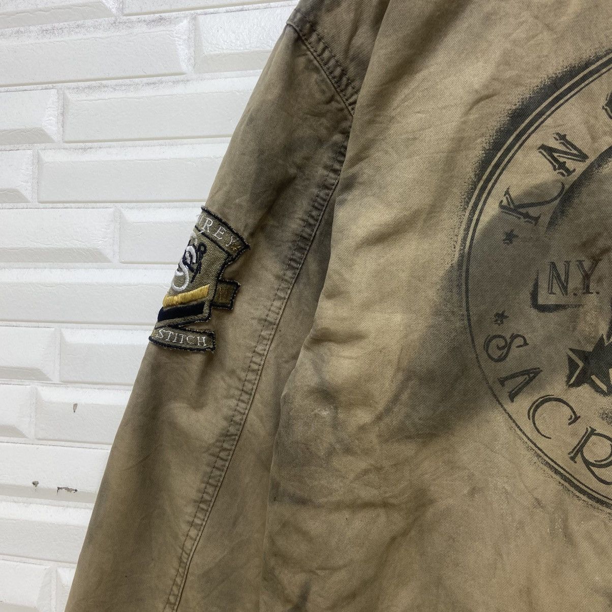 Japanese Brand Knowrey Sacred Stitch New York Camouflage Army Field Jacket Size US S / EU 44-46 / 1 - 21 Thumbnail